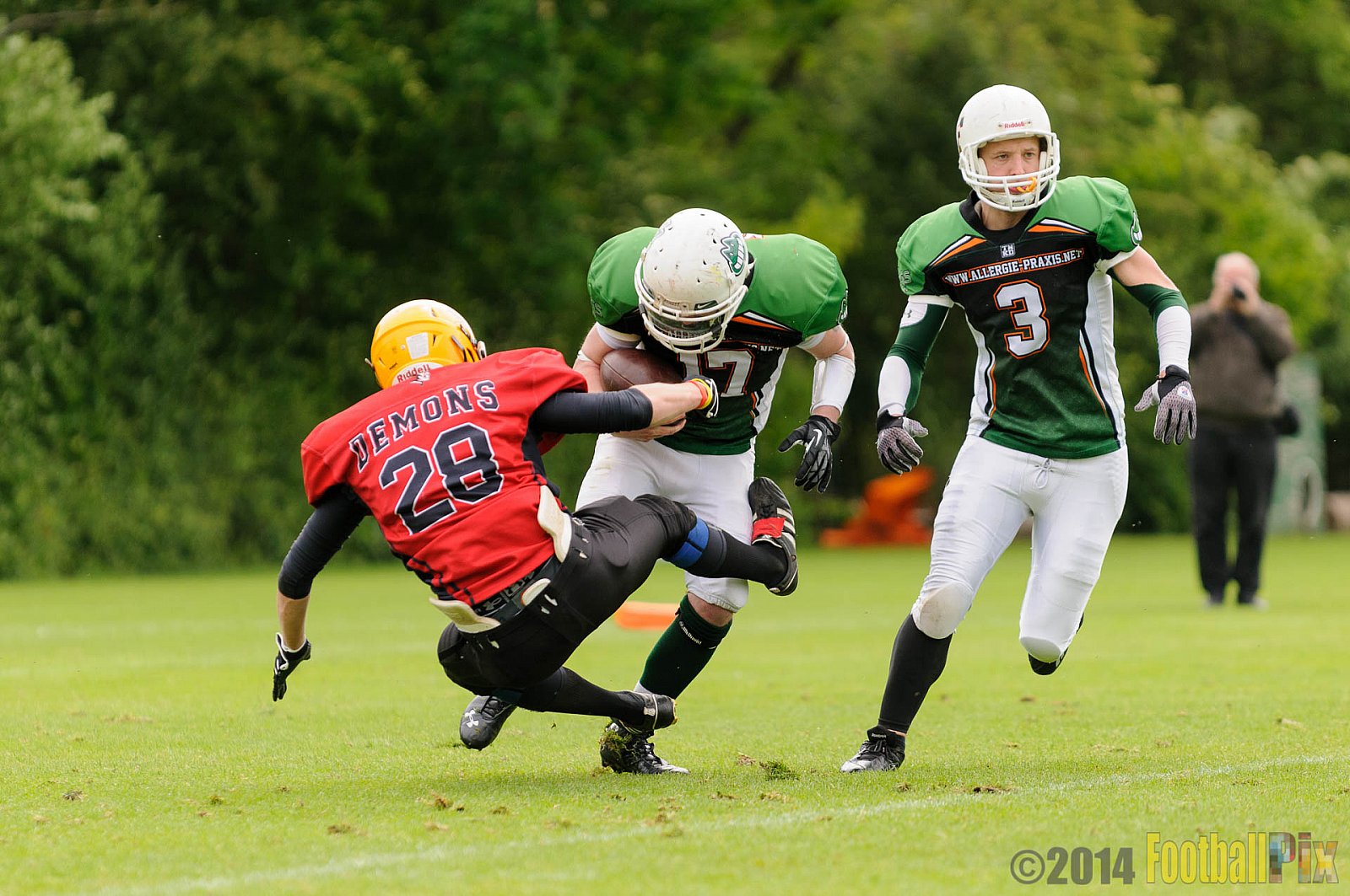  Neuss Frogs vs. Aachen/Düren Demons - 11.05.2014 Neuss Frogs vs. Aachen/Düren Demons (6:14) 