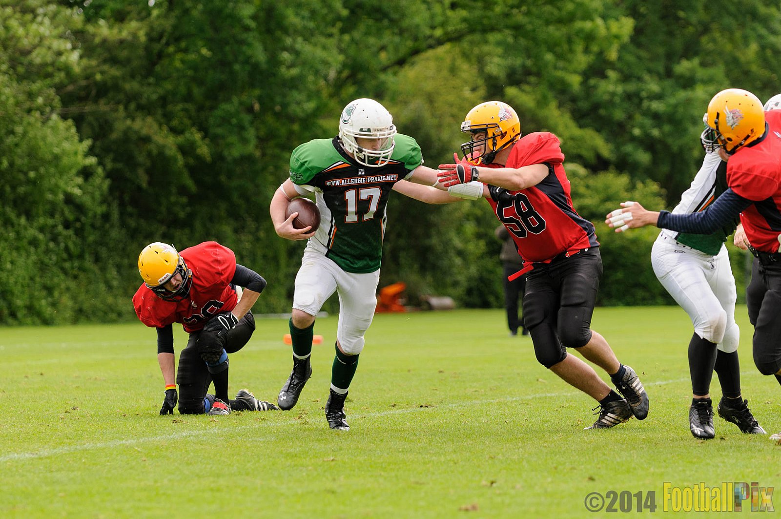  Neuss Frogs vs. Aachen/Düren Demons - 11.05.2014 Neuss Frogs vs. Aachen/Düren Demons (6:14) 