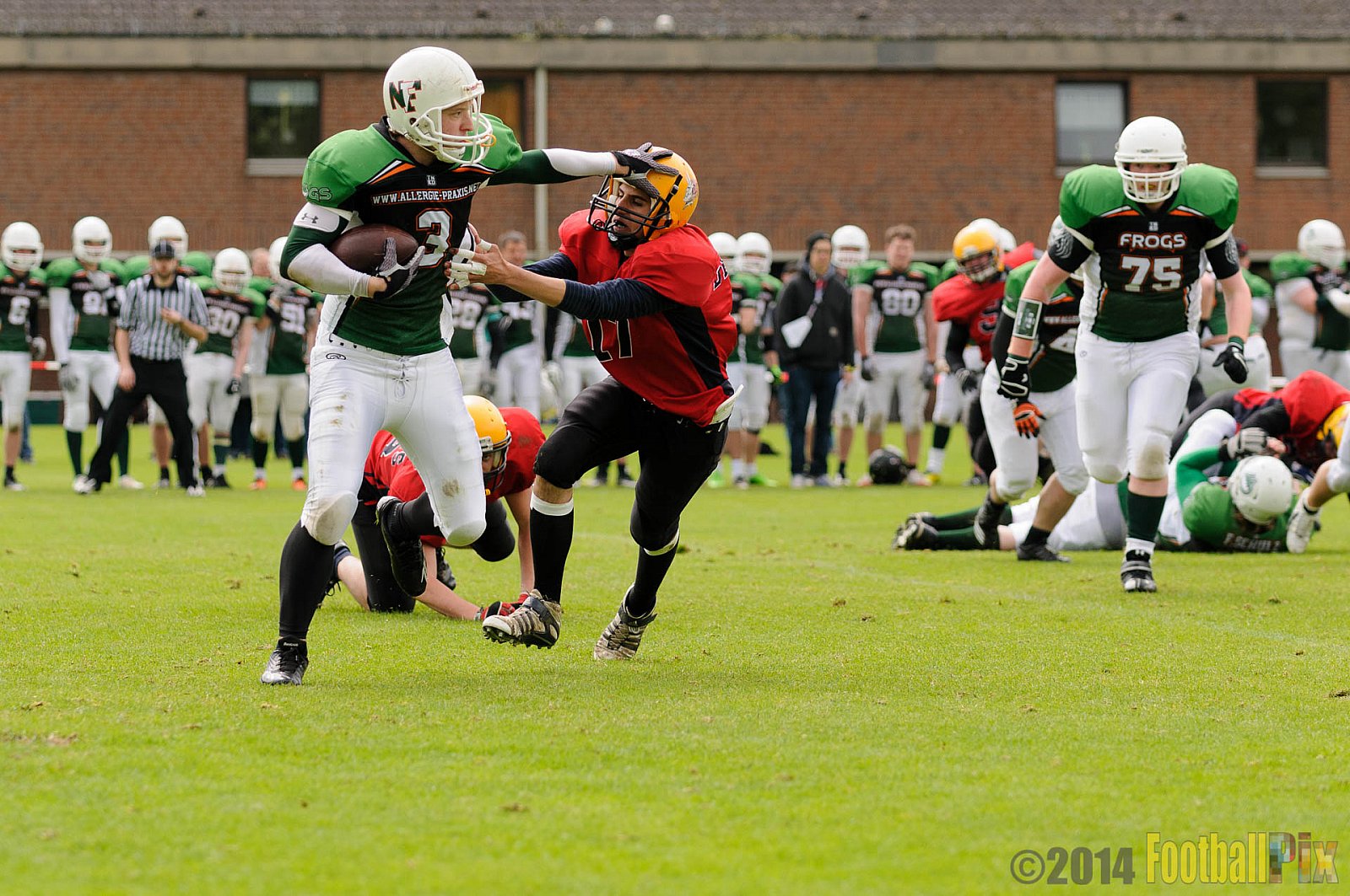  Neuss Frogs vs. Aachen/Düren Demons - 11.05.2014 Neuss Frogs vs. Aachen/Düren Demons (6:14) 
