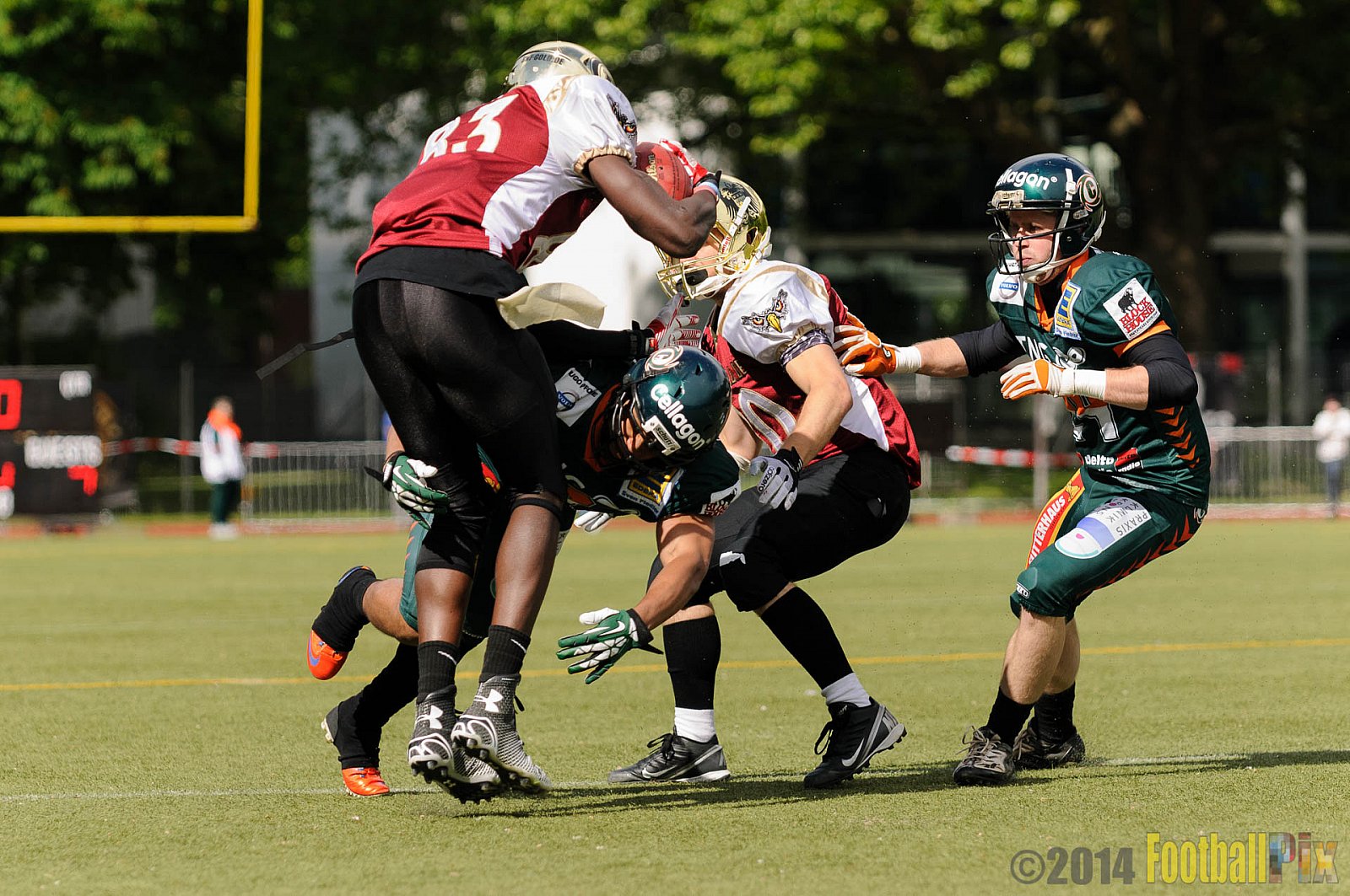 Cologne Falcons vs. Kiel Baltic Hurricanes - 11.05.2014 GFL Nord: Cologne Falcons vs. Kiel Baltic Hurricanes (28:11) 