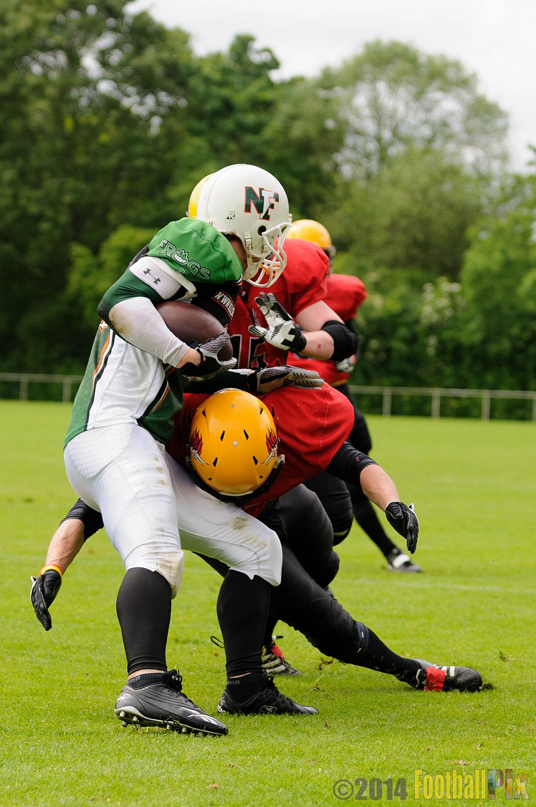  Neuss Frogs vs. Aachen/Düren Demons - 11.05.2014 Neuss Frogs vs. Aachen/Düren Demons (6:14) 