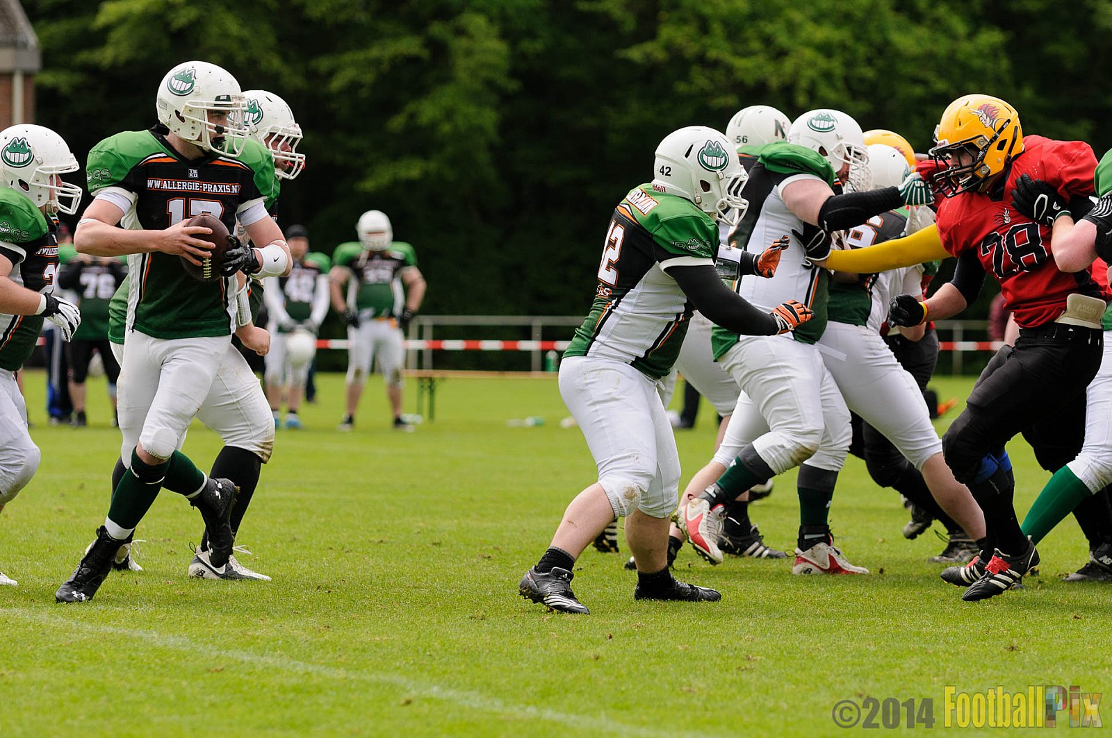  Neuss Frogs vs. Aachen/Düren Demons - 11.05.2014 Neuss Frogs vs. Aachen/Düren Demons (6:14) 
