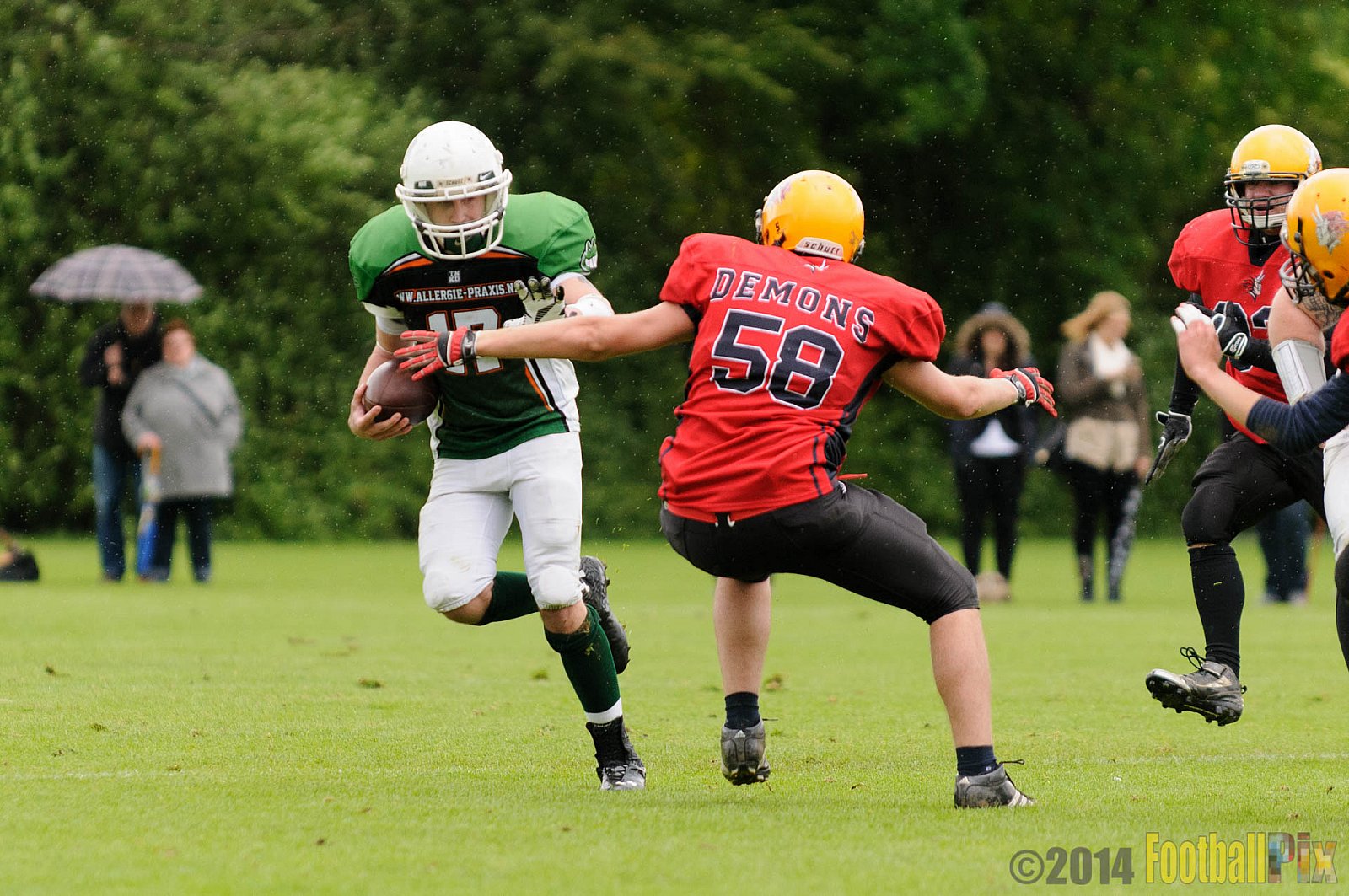  Neuss Frogs vs. Aachen/Düren Demons - 11.05.2014 Neuss Frogs vs. Aachen/Düren Demons (6:14) 
