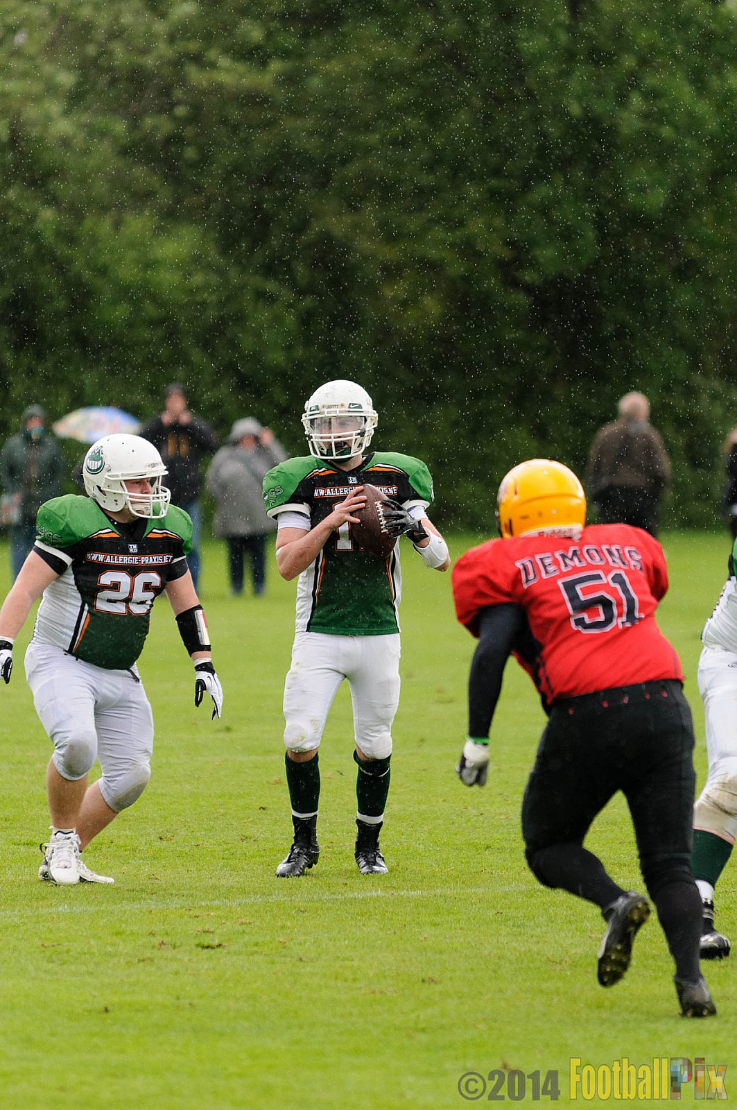  Neuss Frogs vs. Aachen/Düren Demons - 11.05.2014 Neuss Frogs vs. Aachen/Düren Demons (6:14) 