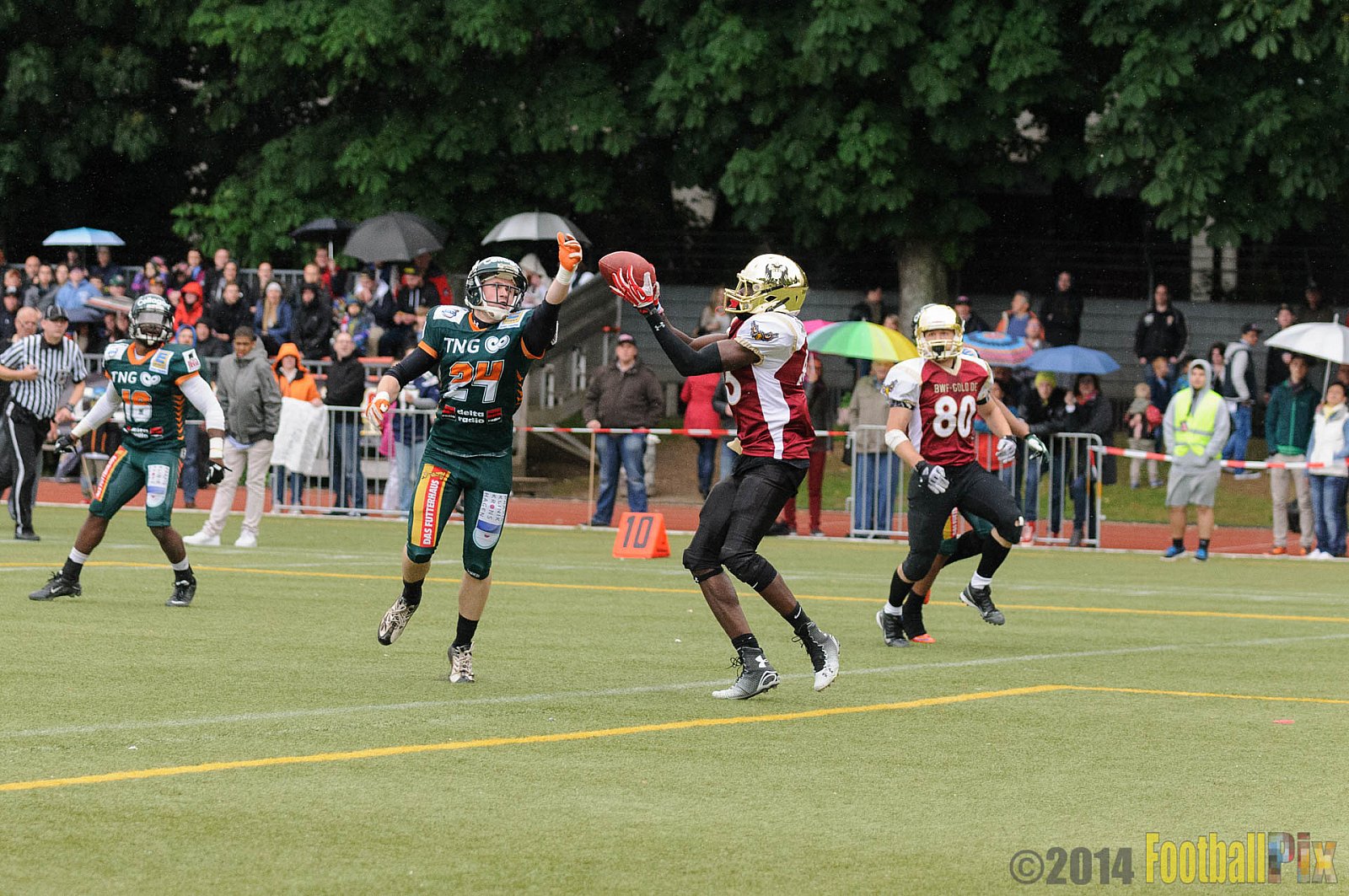 Cologne Falcons vs. Kiel Baltic Hurricanes - 11.05.2014 GFL Nord: Cologne Falcons vs. Kiel Baltic Hurricanes (28:11) 
