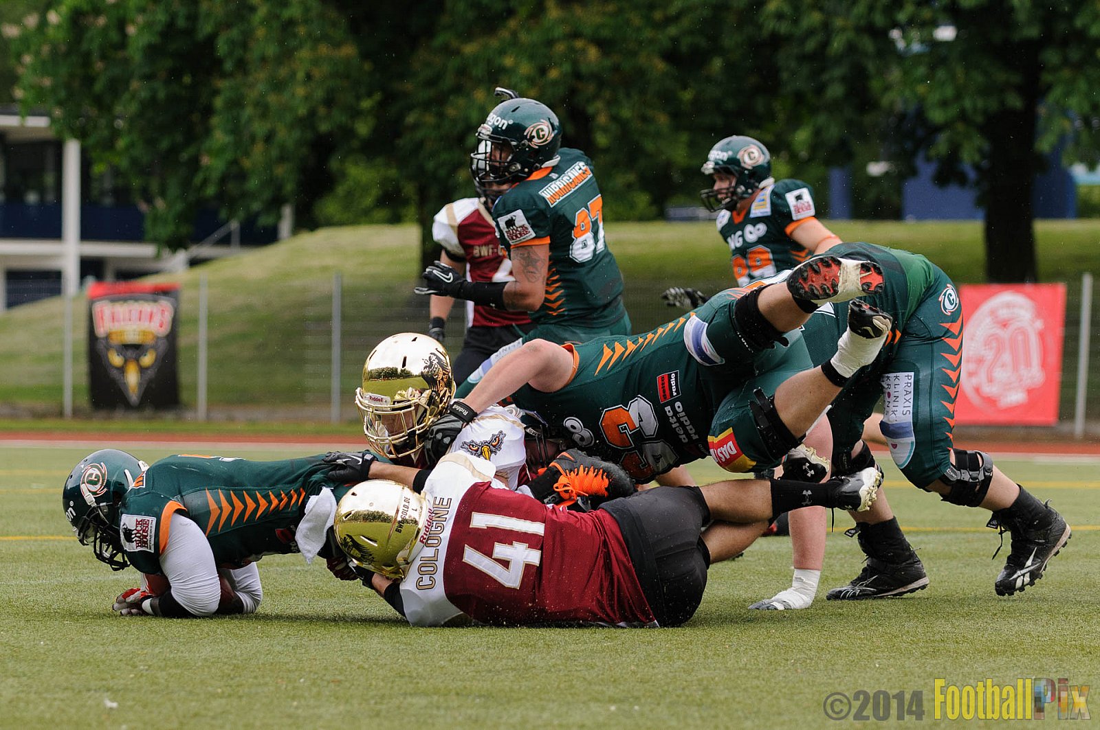 Cologne Falcons vs. Kiel Baltic Hurricanes - 11.05.2014 GFL Nord: Cologne Falcons vs. Kiel Baltic Hurricanes (28:11) 