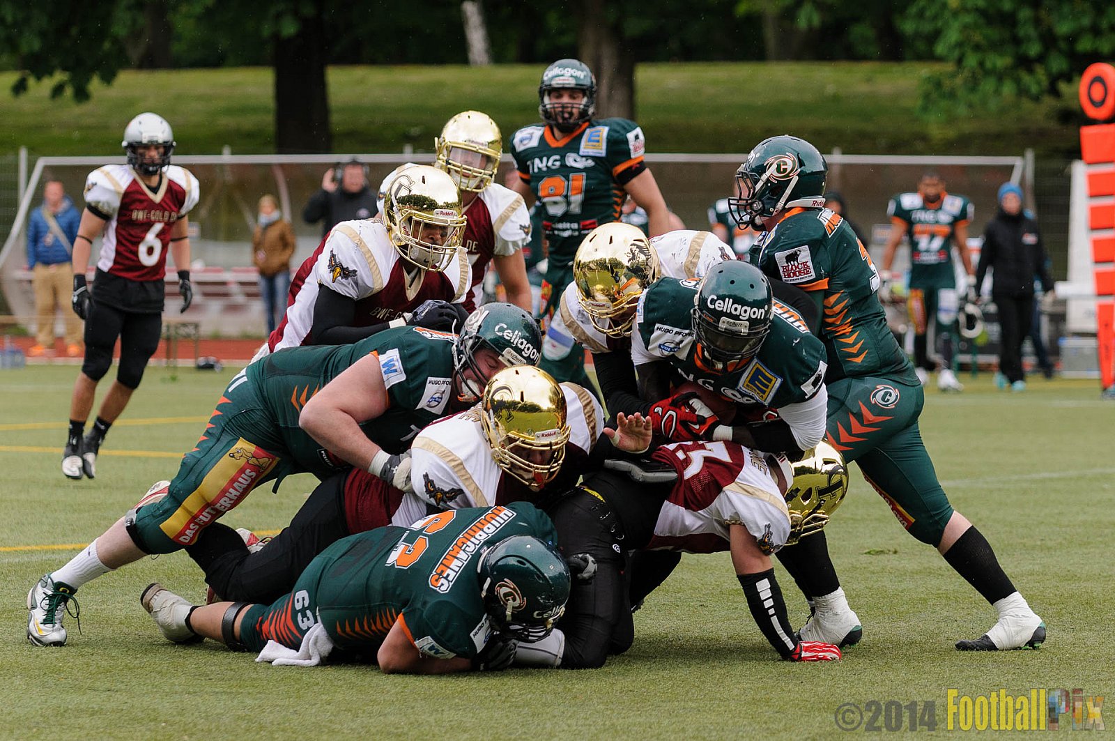 Cologne Falcons vs. Kiel Baltic Hurricanes - 11.05.2014 GFL Nord: Cologne Falcons vs. Kiel Baltic Hurricanes (28:11) 