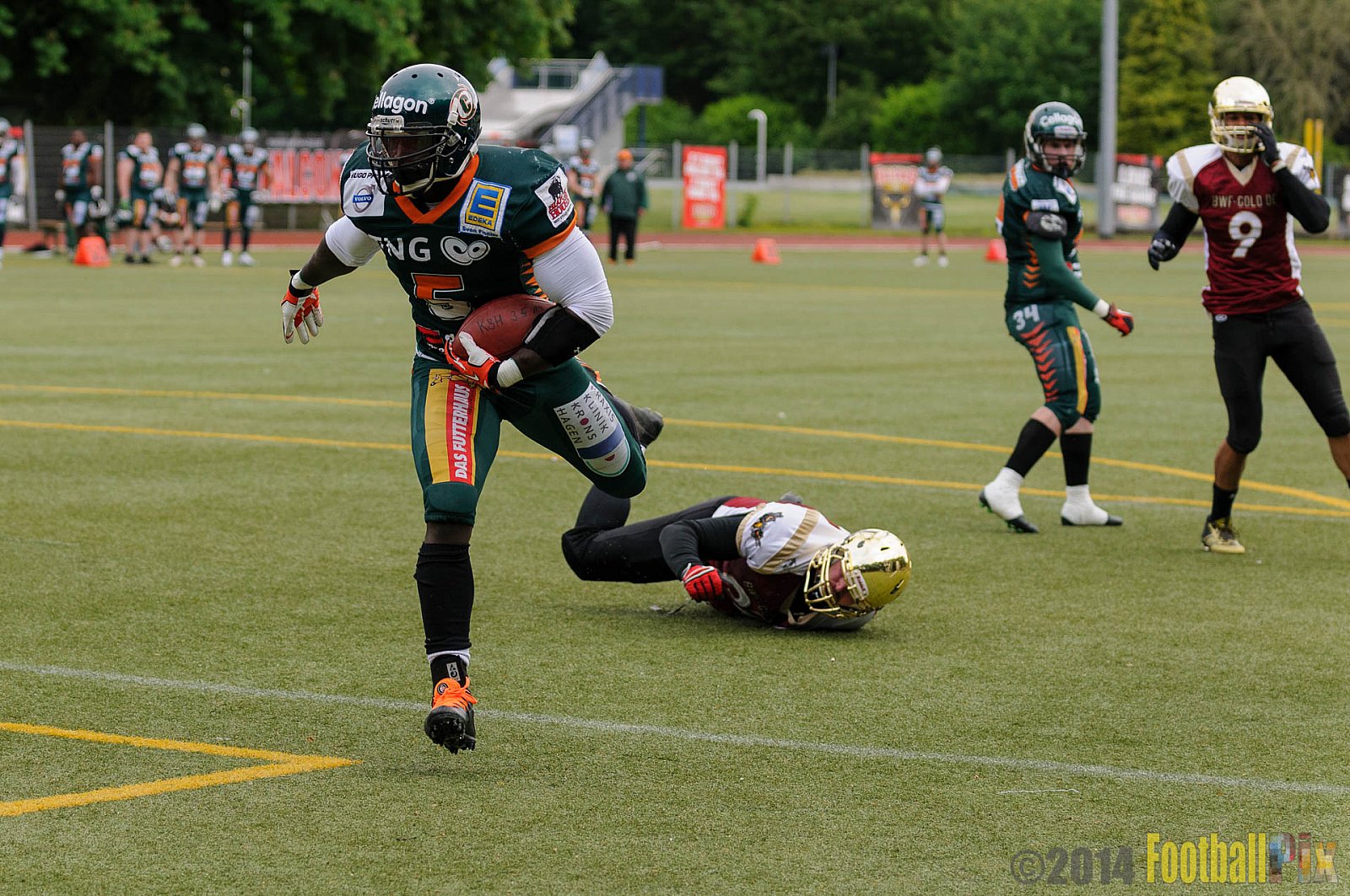 Cologne Falcons vs. Kiel Baltic Hurricanes - 11.05.2014 GFL Nord: Cologne Falcons vs. Kiel Baltic Hurricanes (28:11) 