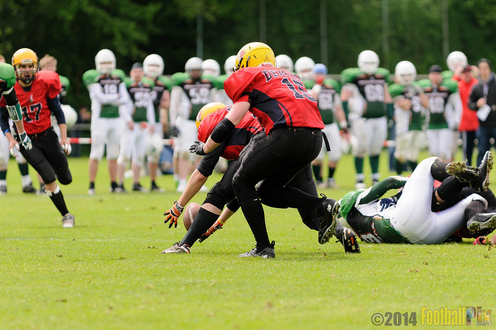  Neuss Frogs vs. Aachen/Düren Demons - 11.05.2014 Neuss Frogs vs. Aachen/Düren Demons (6:14) 