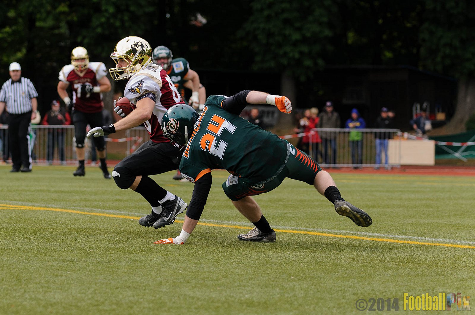 Cologne Falcons vs. Kiel Baltic Hurricanes - 11.05.2014 GFL Nord: Cologne Falcons vs. Kiel Baltic Hurricanes (28:11) 