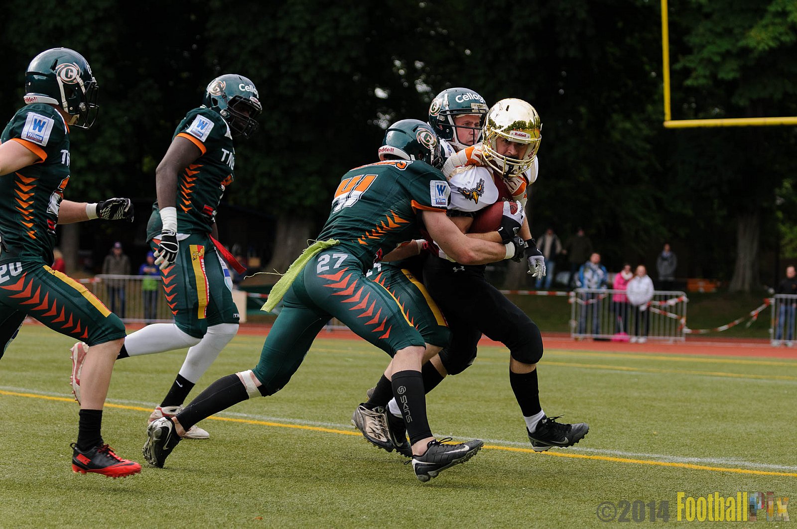Cologne Falcons vs. Kiel Baltic Hurricanes - 11.05.2014 GFL Nord: Cologne Falcons vs. Kiel Baltic Hurricanes (28:11) 