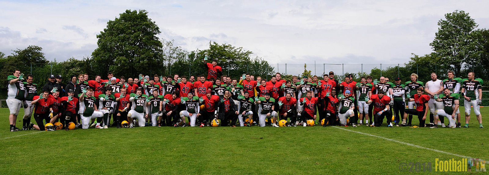  Neuss Frogs vs. Aachen/Düren Demons - 11.05.2014 Neuss Frogs vs. Aachen/Düren Demons (6:14) 