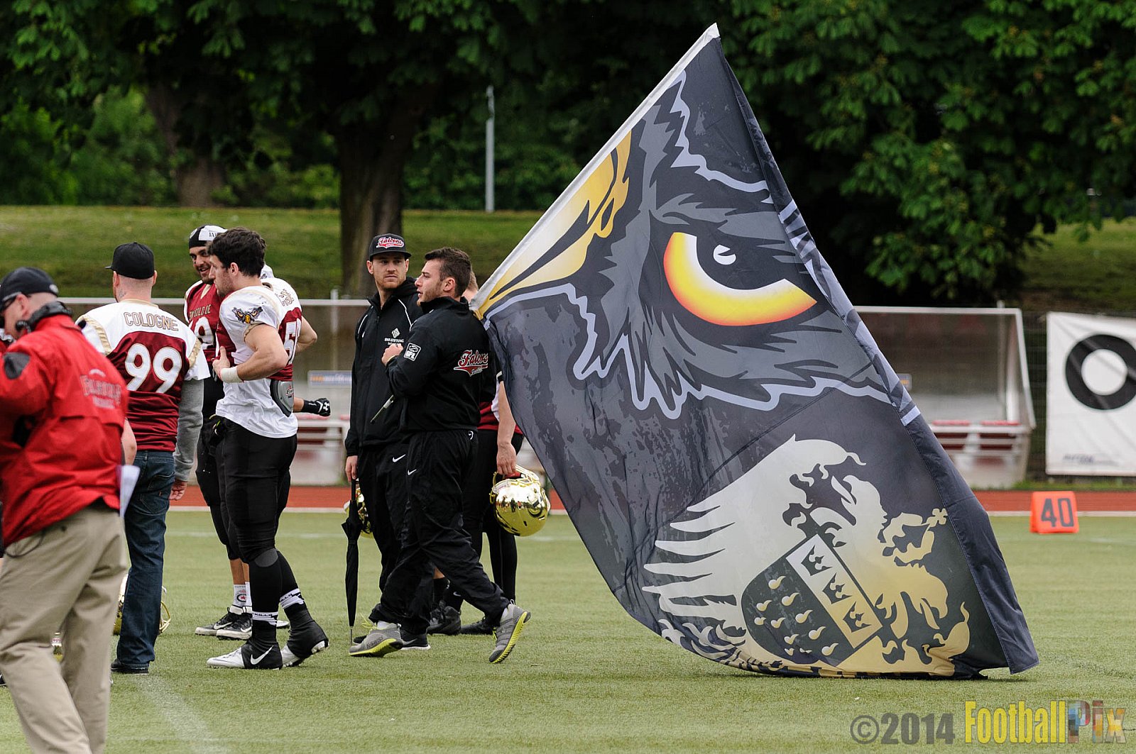 Cologne Falcons vs. Kiel Baltic Hurricanes - 11.05.2014 GFL Nord: Cologne Falcons vs. Kiel Baltic Hurricanes (28:11) 