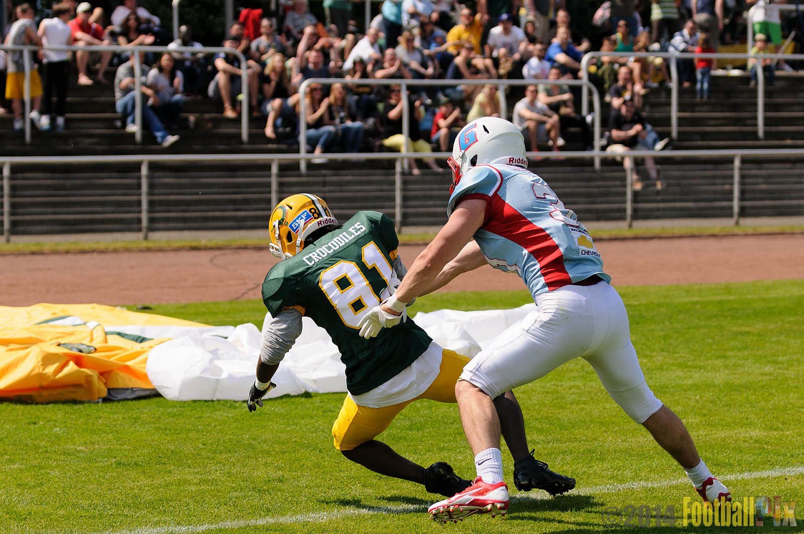 Cologne Crocodiles vs. Bonn Gamecocks - 18.05.2014 GFL2 Nord: Cologne Crocodiles vs. Bonn Gamecocks (21:14) 