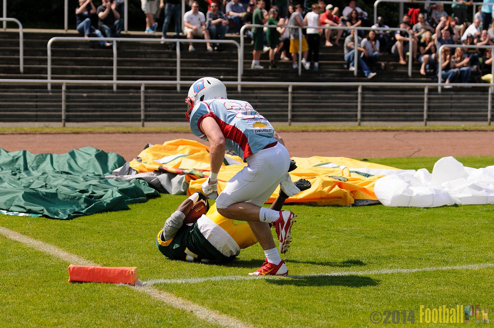 Cologne Crocodiles vs. Bonn Gamecocks - 18.05.2014 GFL2 Nord: Cologne Crocodiles vs. Bonn Gamecocks (21:14) 