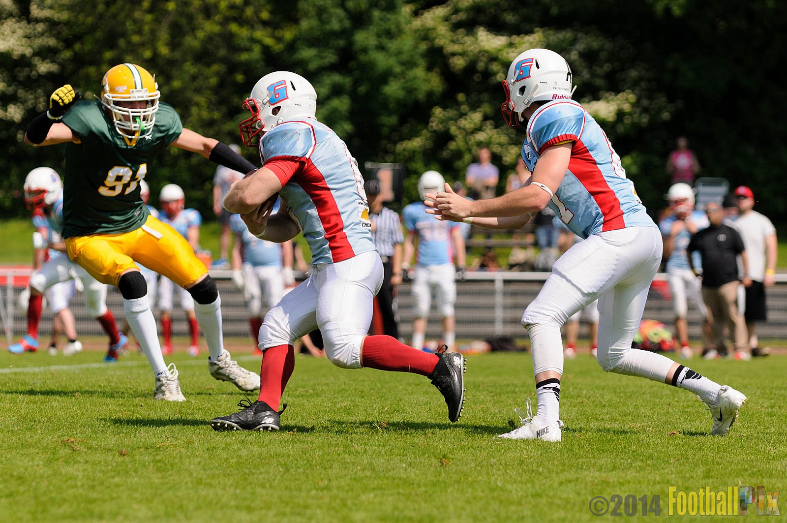 Cologne Crocodiles vs. Bonn Gamecocks - 18.05.2014 GFL2 Nord: Cologne Crocodiles vs. Bonn Gamecocks (21:14) 