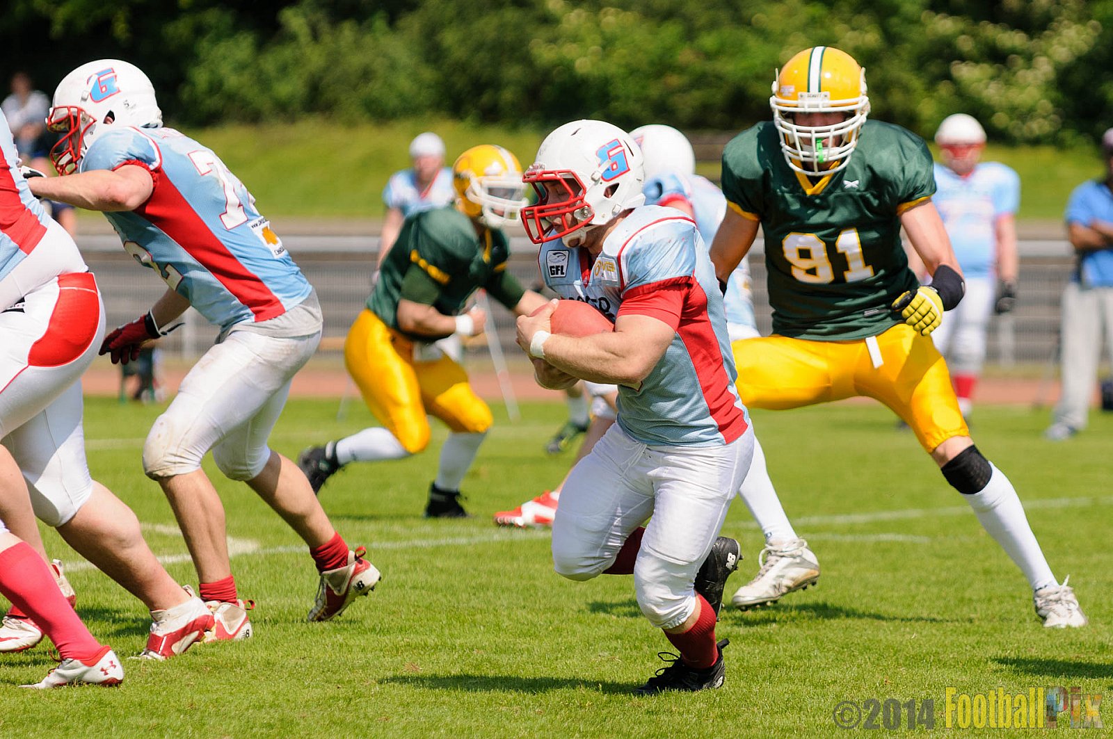 Cologne Crocodiles vs. Bonn Gamecocks - 18.05.2014 GFL2 Nord: Cologne Crocodiles vs. Bonn Gamecocks (21:14) 