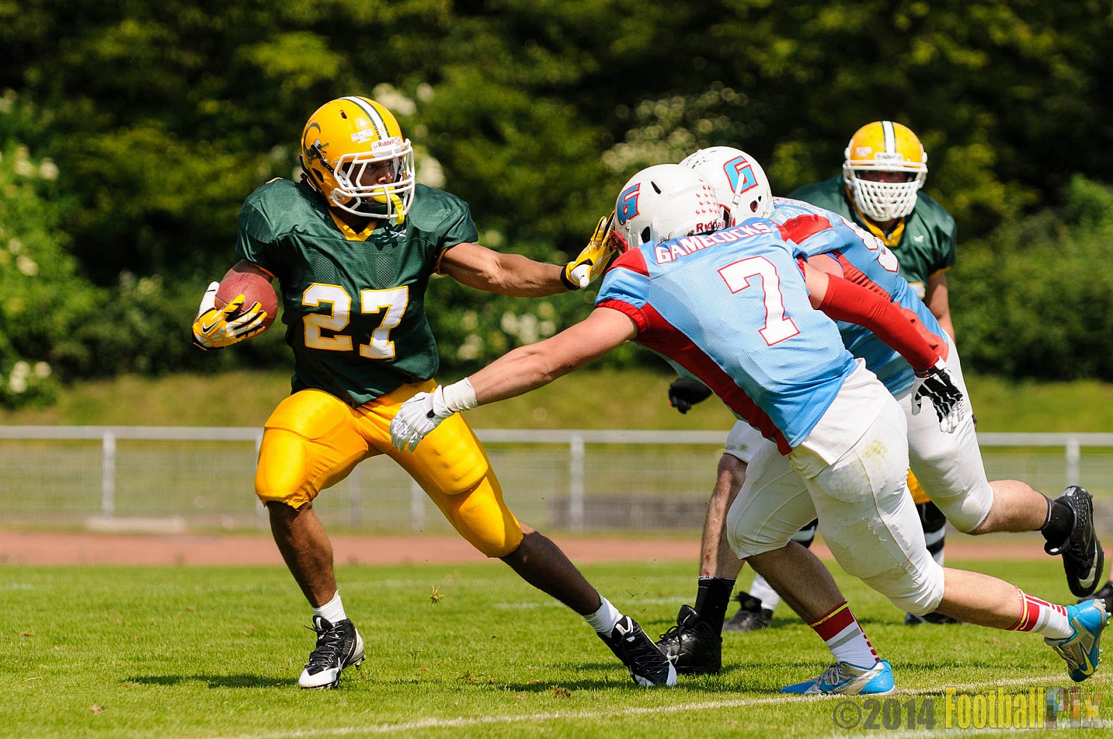 Cologne Crocodiles vs. Bonn Gamecocks - 18.05.2014 GFL2 Nord: Cologne Crocodiles vs. Bonn Gamecocks (21:14) 