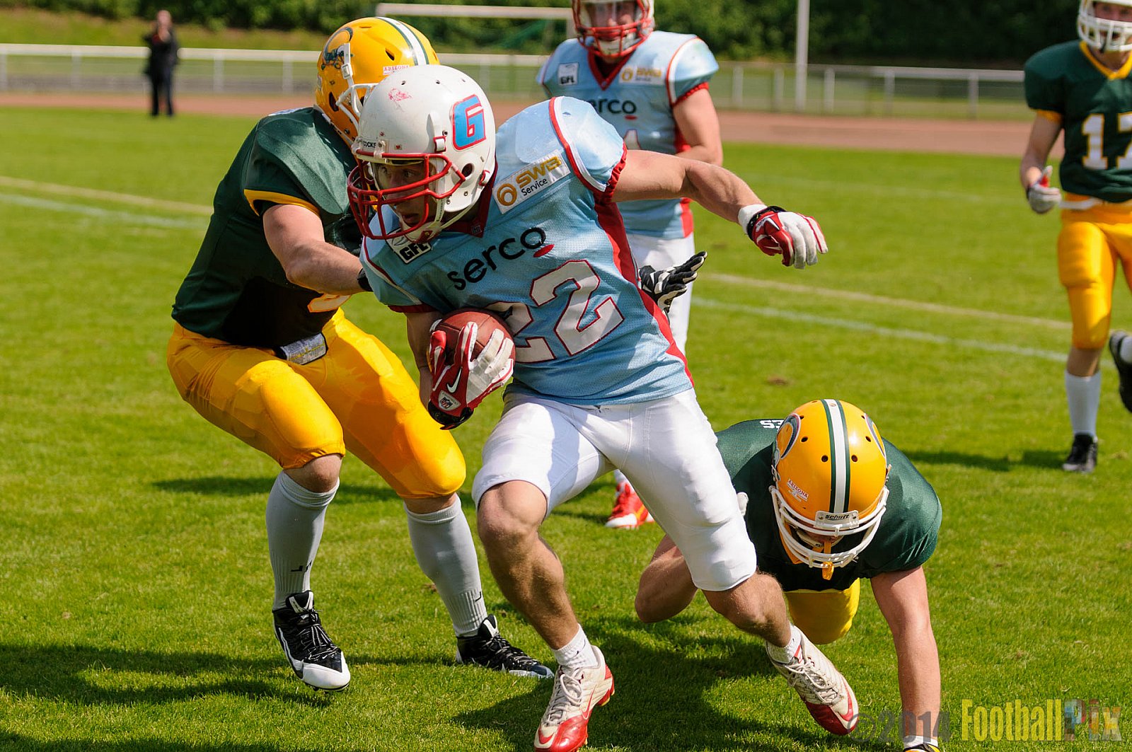 Cologne Crocodiles vs. Bonn Gamecocks - 18.05.2014 GFL2 Nord: Cologne Crocodiles vs. Bonn Gamecocks (21:14) 