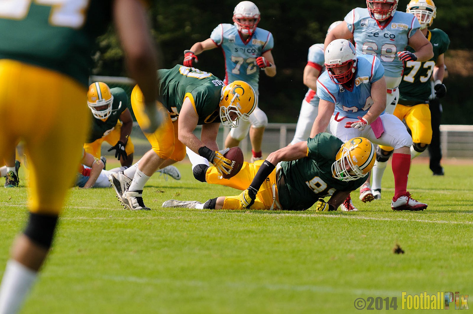 Cologne Crocodiles vs. Bonn Gamecocks - 18.05.2014 GFL2 Nord: Cologne Crocodiles vs. Bonn Gamecocks (21:14) 