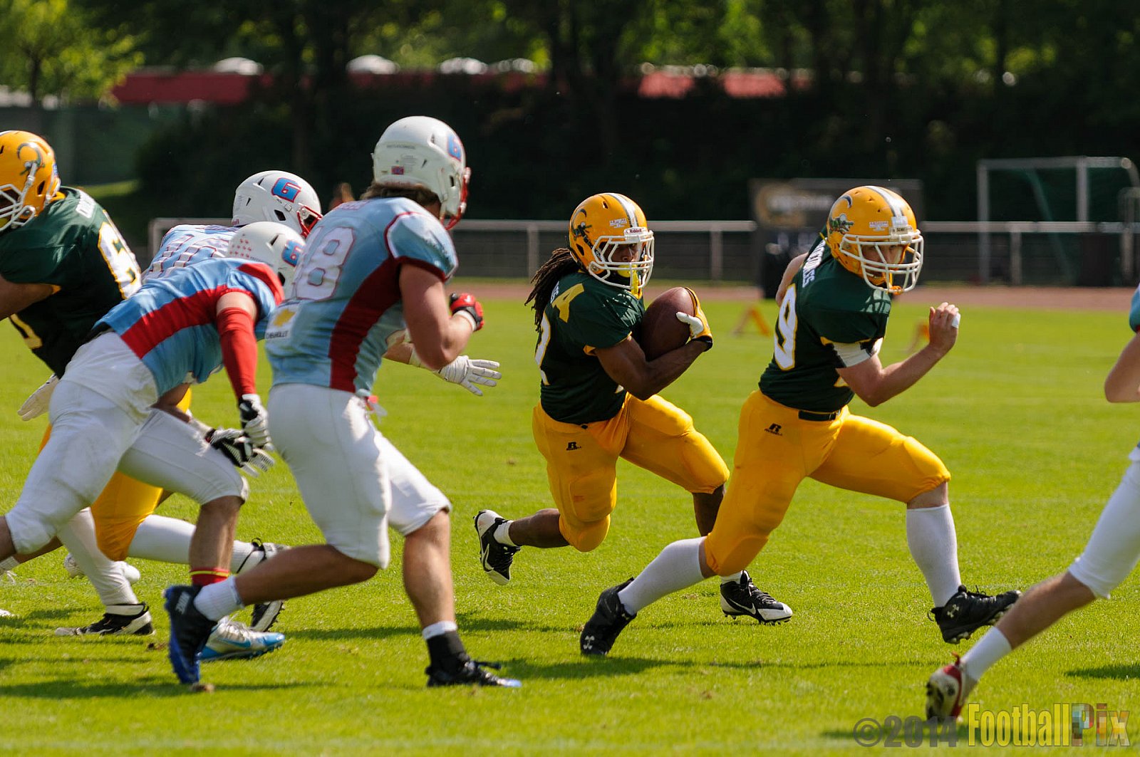 Cologne Crocodiles vs. Bonn Gamecocks - 18.05.2014 GFL2 Nord: Cologne Crocodiles vs. Bonn Gamecocks (21:14) 