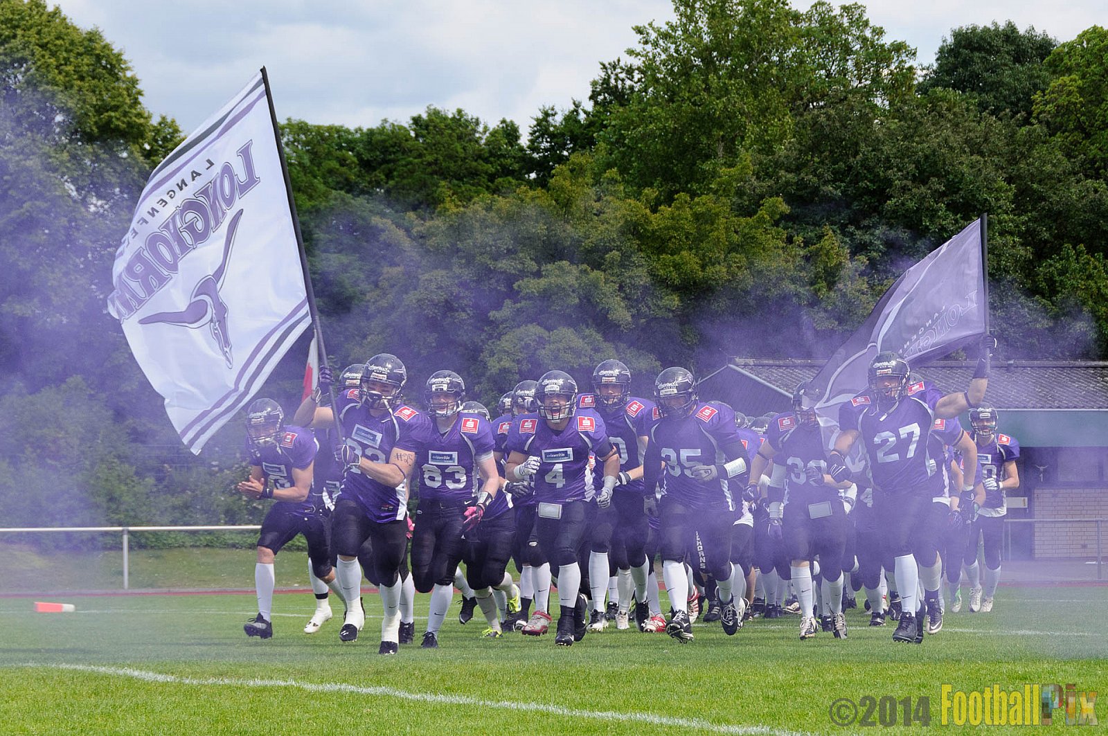 Langenfeld Longhorns vs. Dortmund Giants - 24.05.2014 Langenfeld Longhorns vs. Dortmund Giants (48:7) 