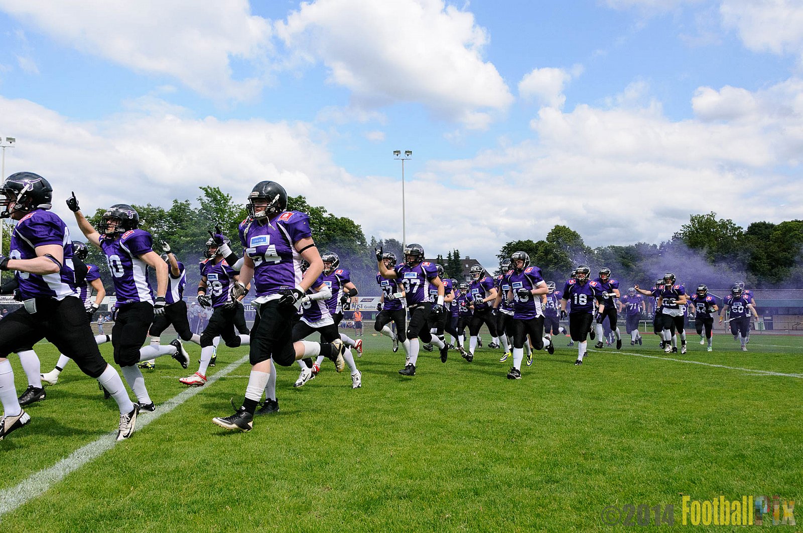 Langenfeld Longhorns vs. Dortmund Giants - 24.05.2014 Langenfeld Longhorns vs. Dortmund Giants (48:7) 