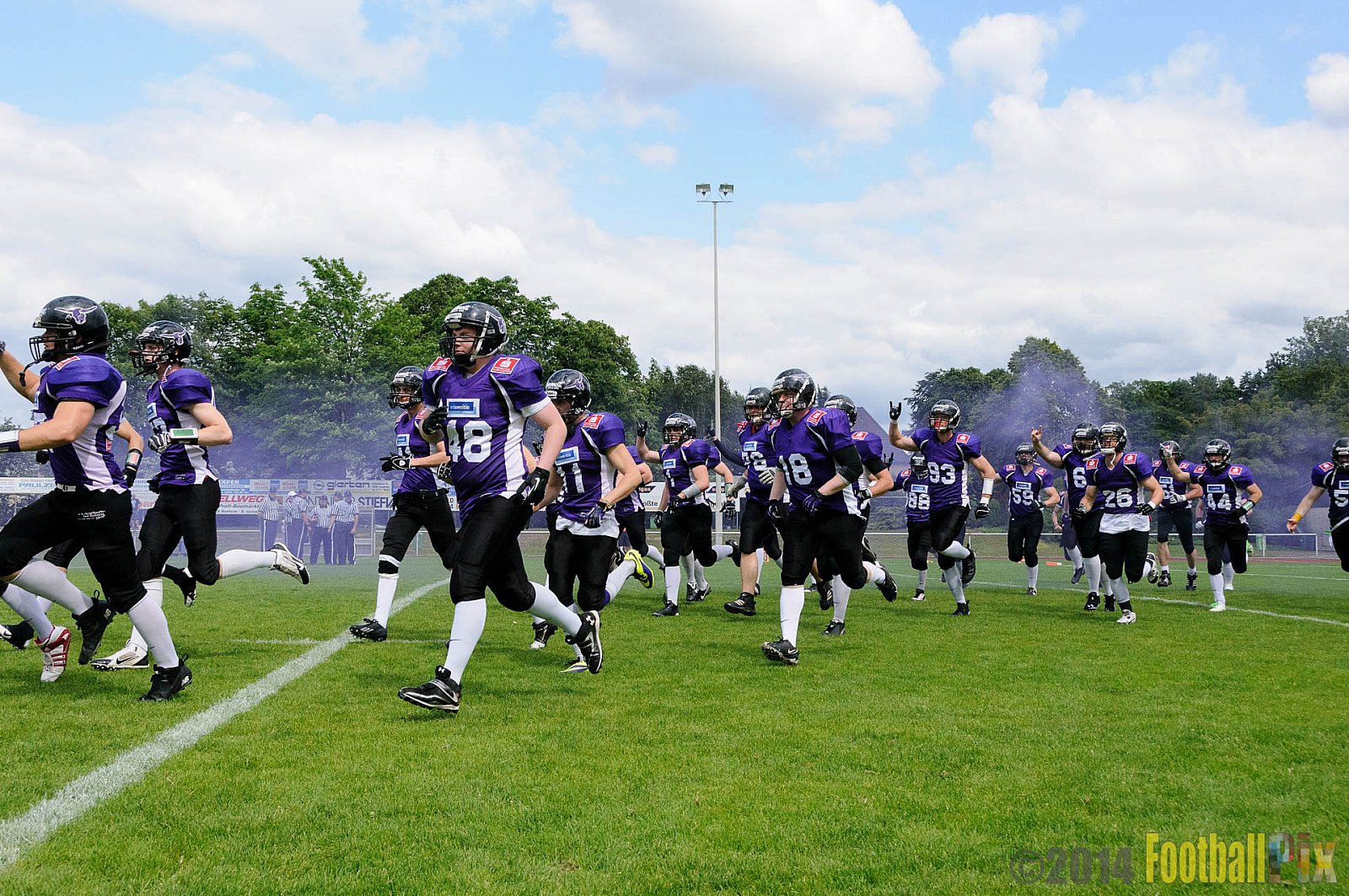 Langenfeld Longhorns vs. Dortmund Giants - 24.05.2014 Langenfeld Longhorns vs. Dortmund Giants (48:7) 
