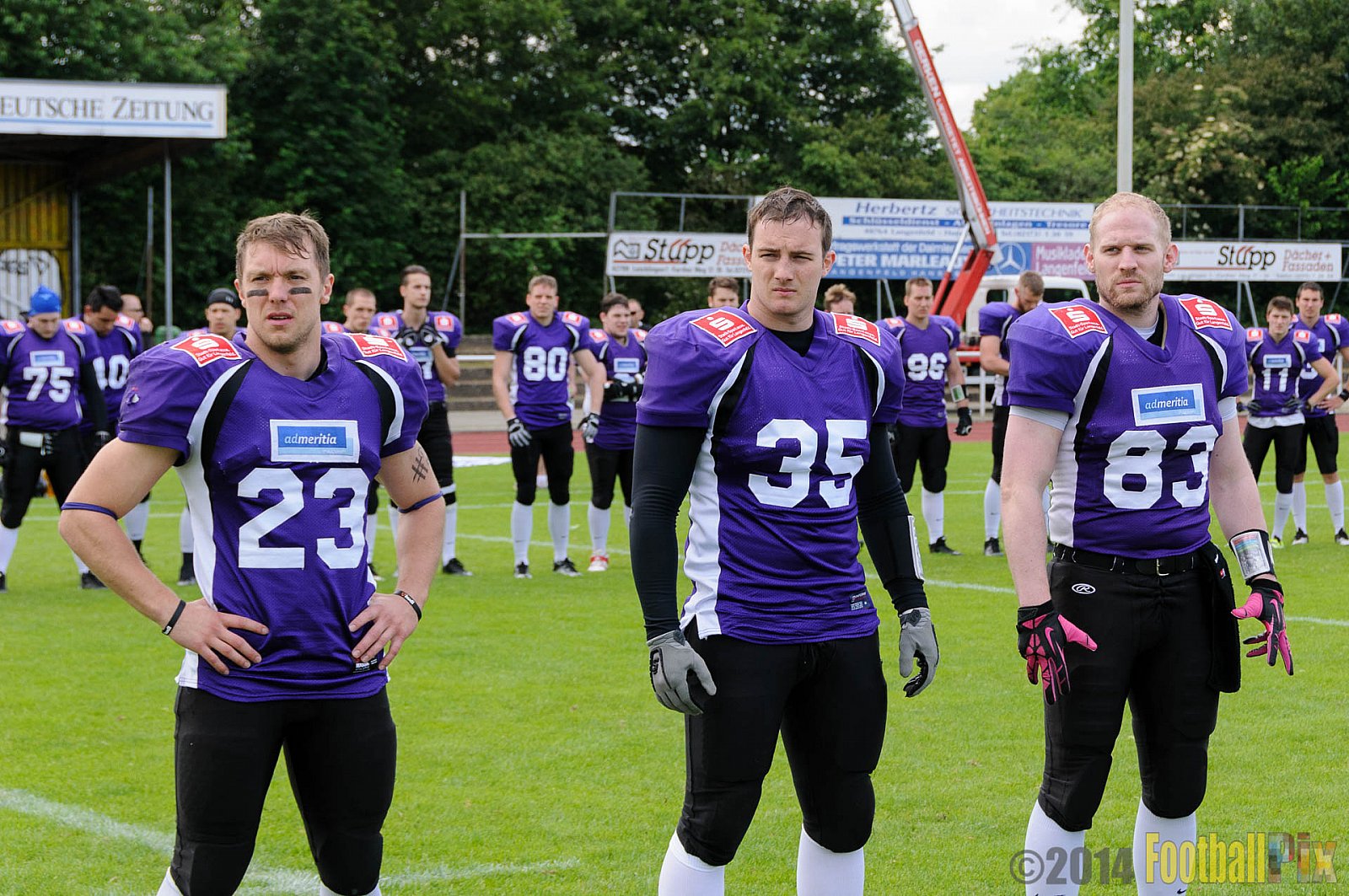 Langenfeld Longhorns vs. Dortmund Giants - 24.05.2014 Langenfeld Longhorns vs. Dortmund Giants (48:7) 