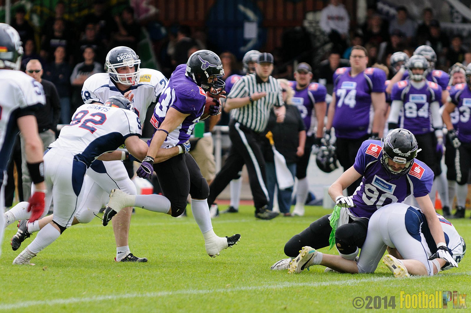 Langenfeld Longhorns vs. Dortmund Giants - 24.05.2014 Langenfeld Longhorns vs. Dortmund Giants (48:7) 