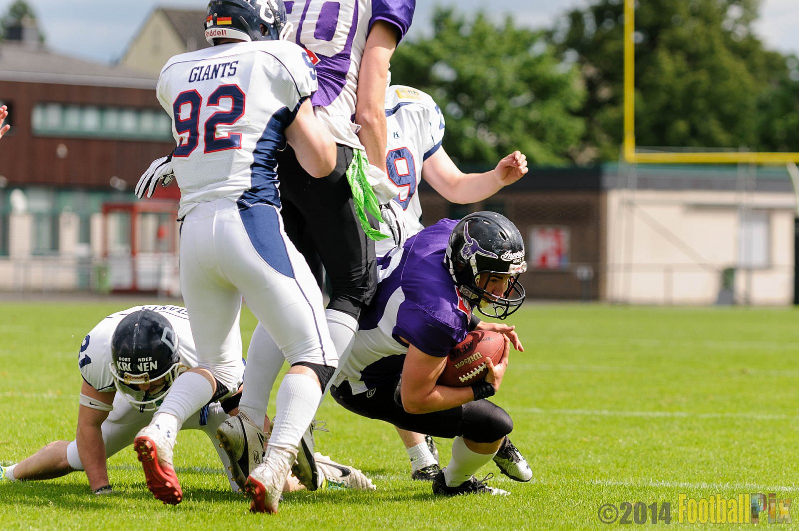 Langenfeld Longhorns vs. Dortmund Giants - 24.05.2014 Langenfeld Longhorns vs. Dortmund Giants (48:7) 