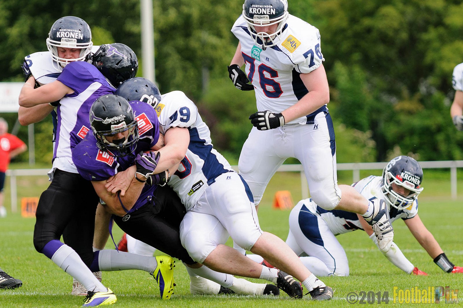 Langenfeld Longhorns vs. Dortmund Giants - 24.05.2014 Langenfeld Longhorns vs. Dortmund Giants (48:7) 