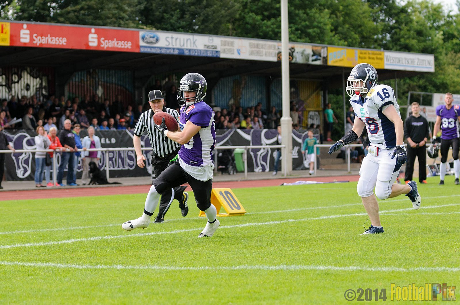 Langenfeld Longhorns vs. Dortmund Giants - 24.05.2014 Langenfeld Longhorns vs. Dortmund Giants (48:7) 