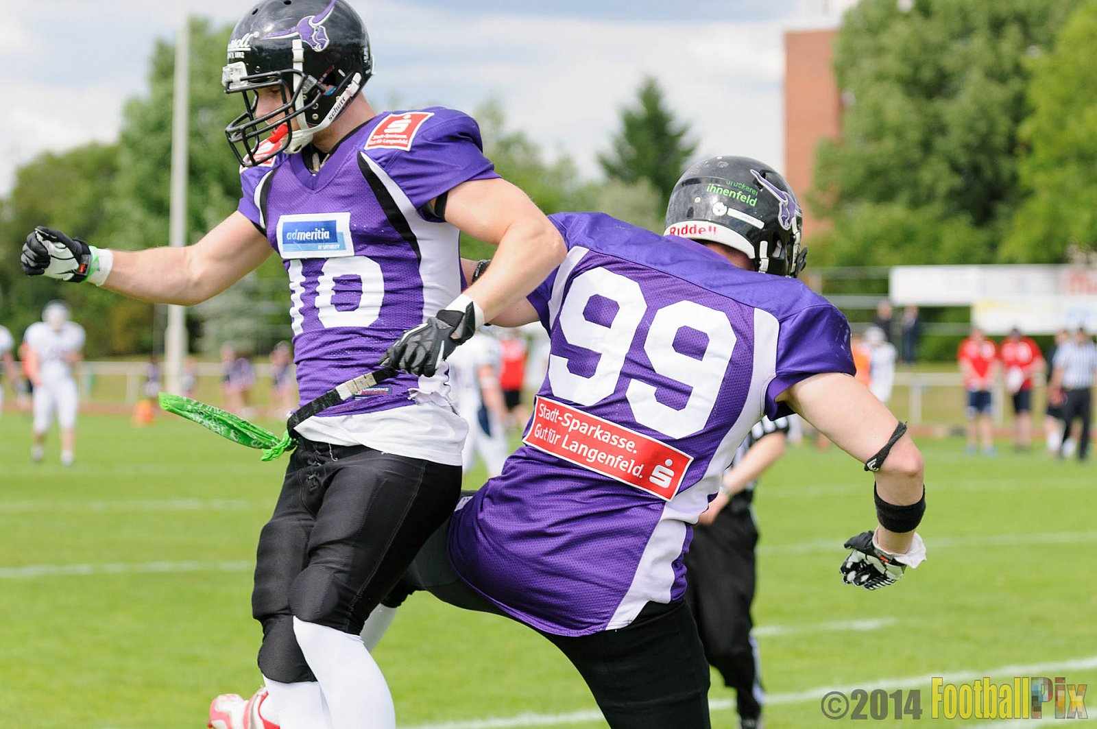 Langenfeld Longhorns vs. Dortmund Giants - 24.05.2014 Langenfeld Longhorns vs. Dortmund Giants (48:7) 