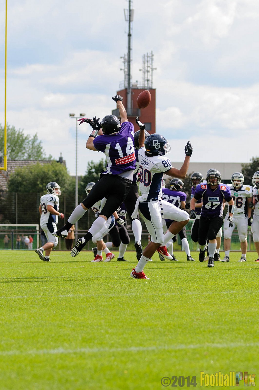 Langenfeld Longhorns vs. Dortmund Giants - 24.05.2014 Langenfeld Longhorns vs. Dortmund Giants (48:7) 