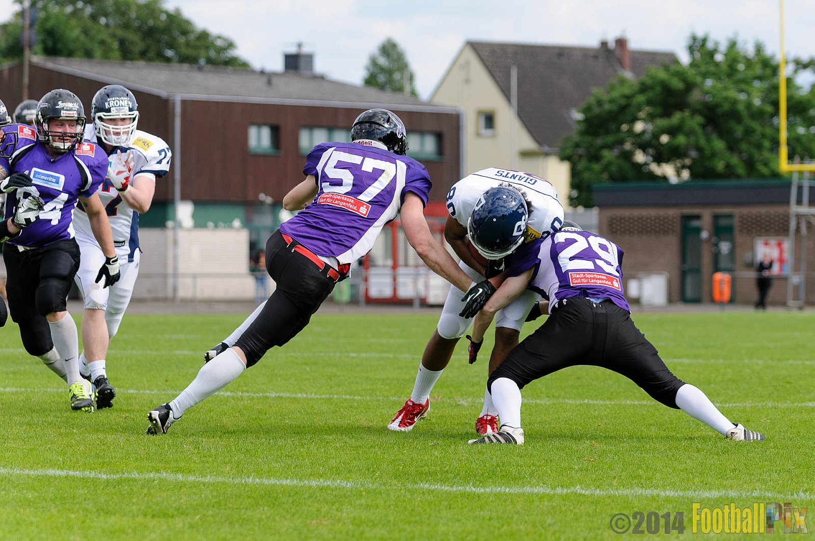 Langenfeld Longhorns vs. Dortmund Giants - 24.05.2014 Langenfeld Longhorns vs. Dortmund Giants (48:7) 