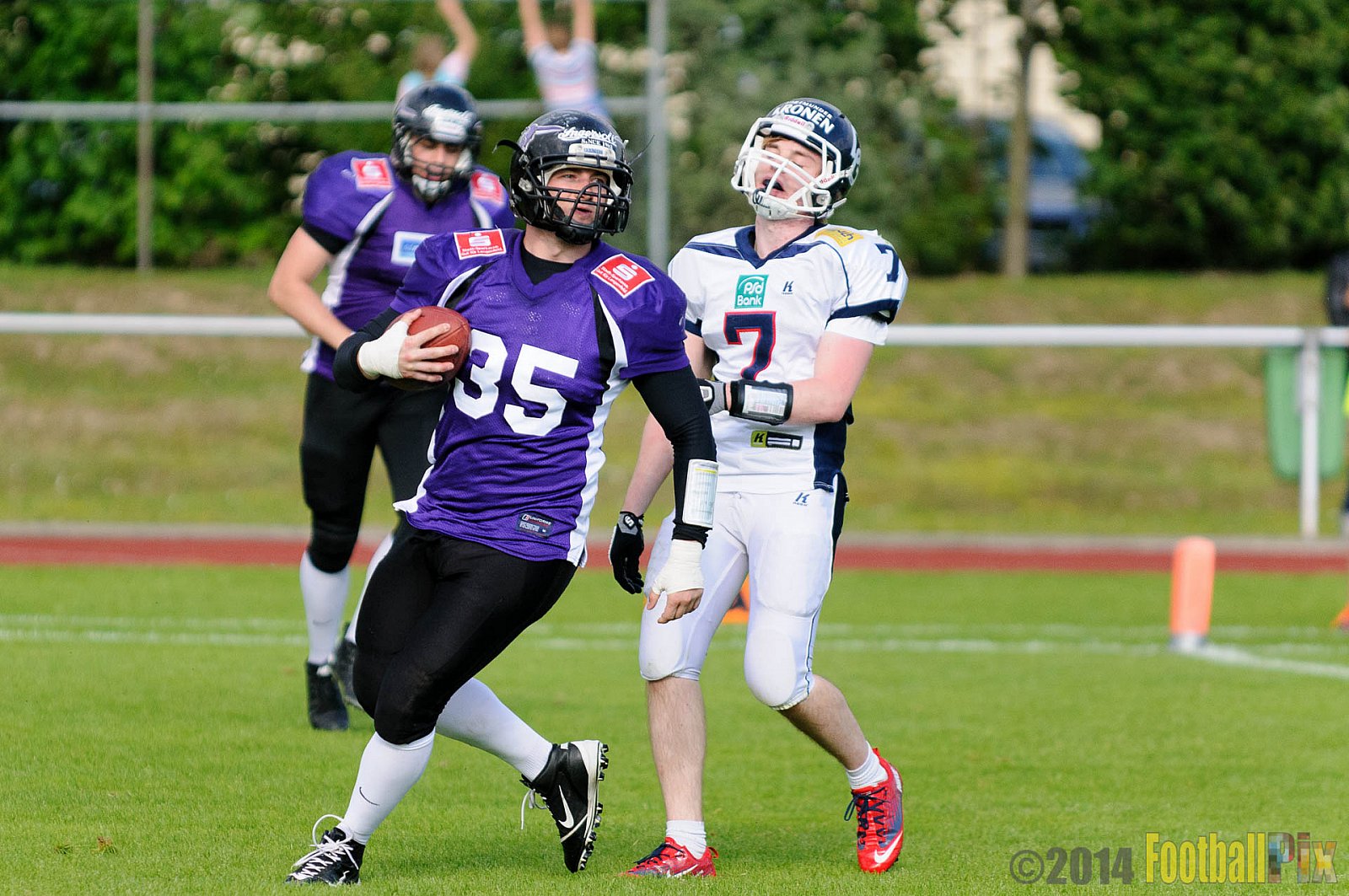 Langenfeld Longhorns vs. Dortmund Giants - 24.05.2014 Langenfeld Longhorns vs. Dortmund Giants (48:7) 