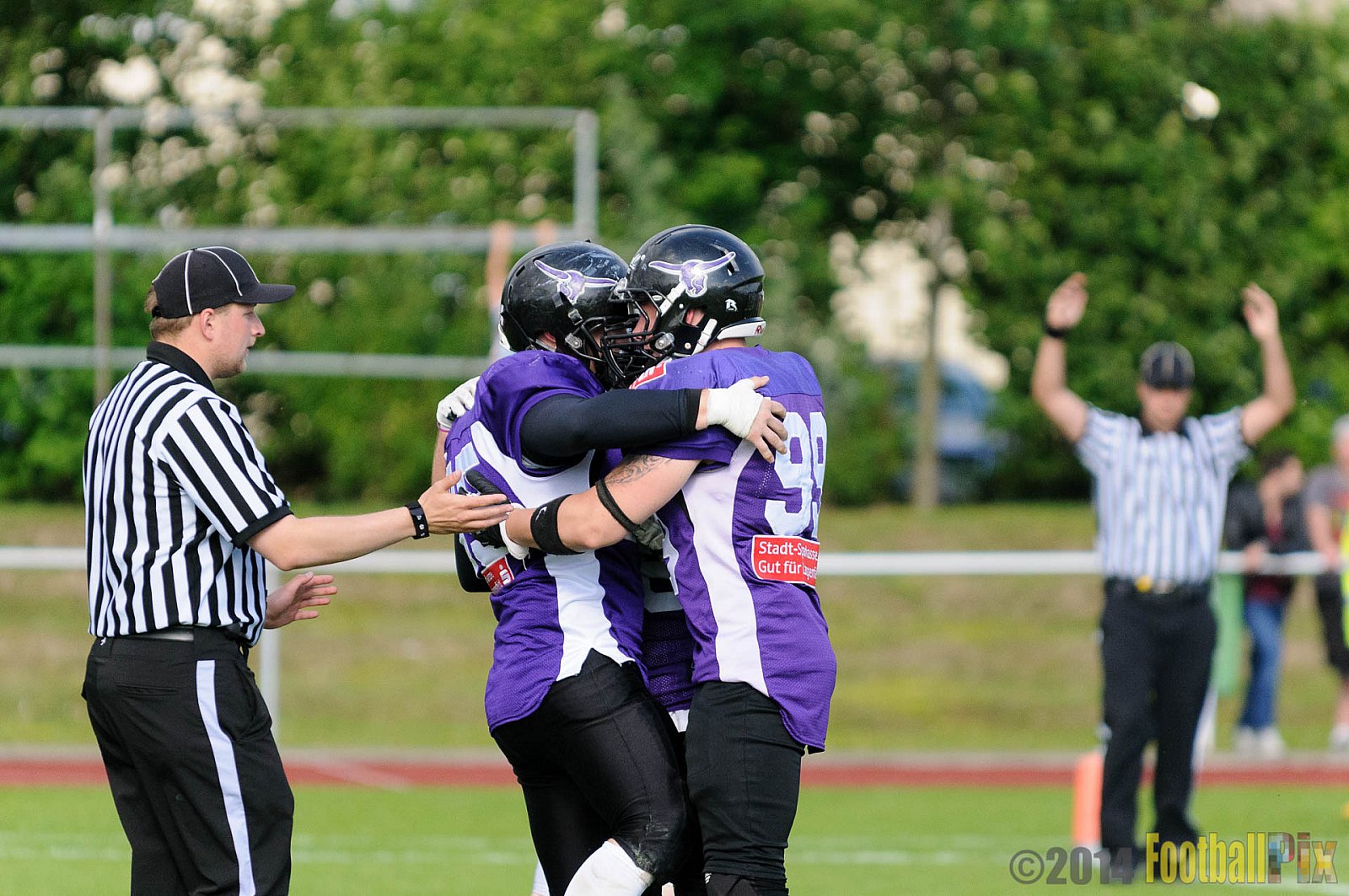 Langenfeld Longhorns vs. Dortmund Giants - 24.05.2014 Langenfeld Longhorns vs. Dortmund Giants (48:7) 
