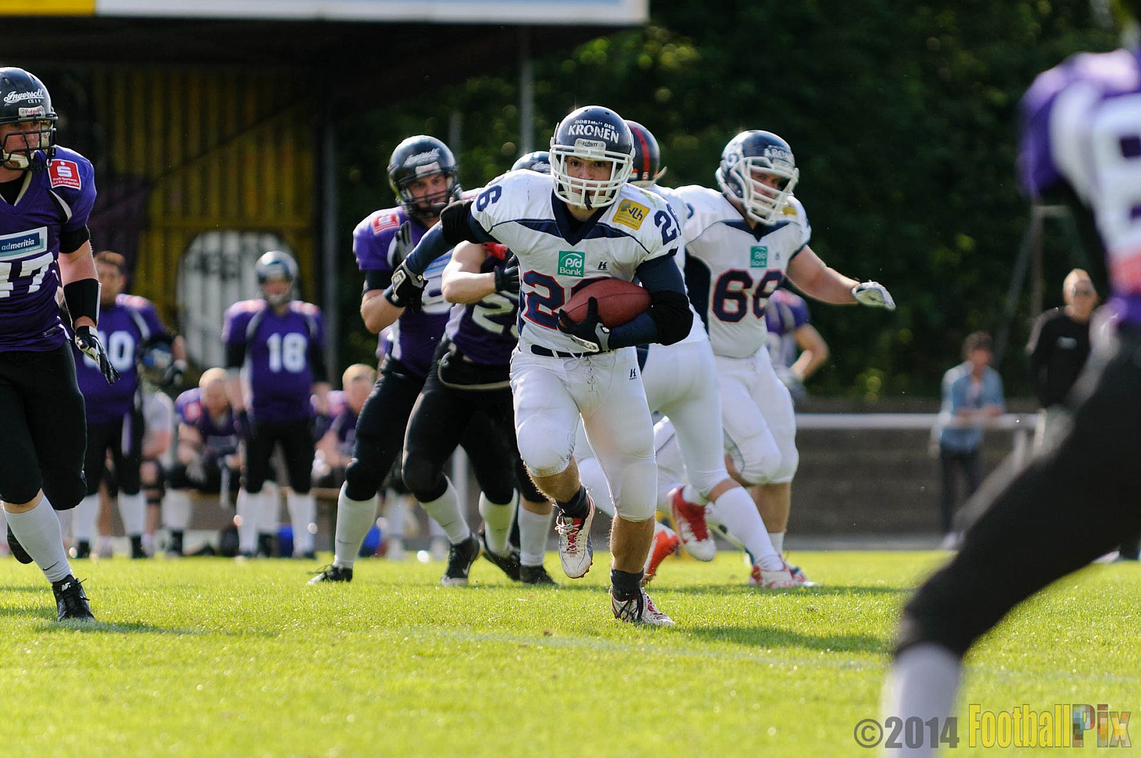 Langenfeld Longhorns vs. Dortmund Giants - 24.05.2014 Langenfeld Longhorns vs. Dortmund Giants (48:7) 