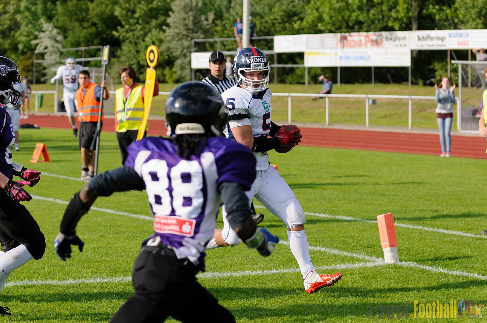 Langenfeld Longhorns vs. Dortmund Giants - 24.05.2014 Langenfeld Longhorns vs. Dortmund Giants (48:7) 