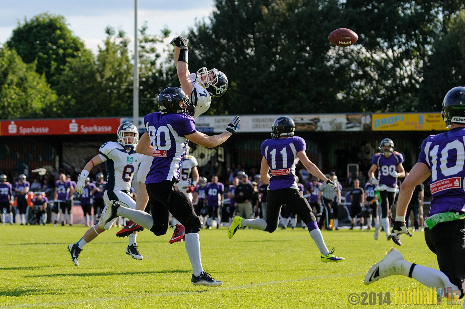Langenfeld Longhorns vs. Dortmund Giants - 24.05.2014 Langenfeld Longhorns vs. Dortmund Giants (48:7) 