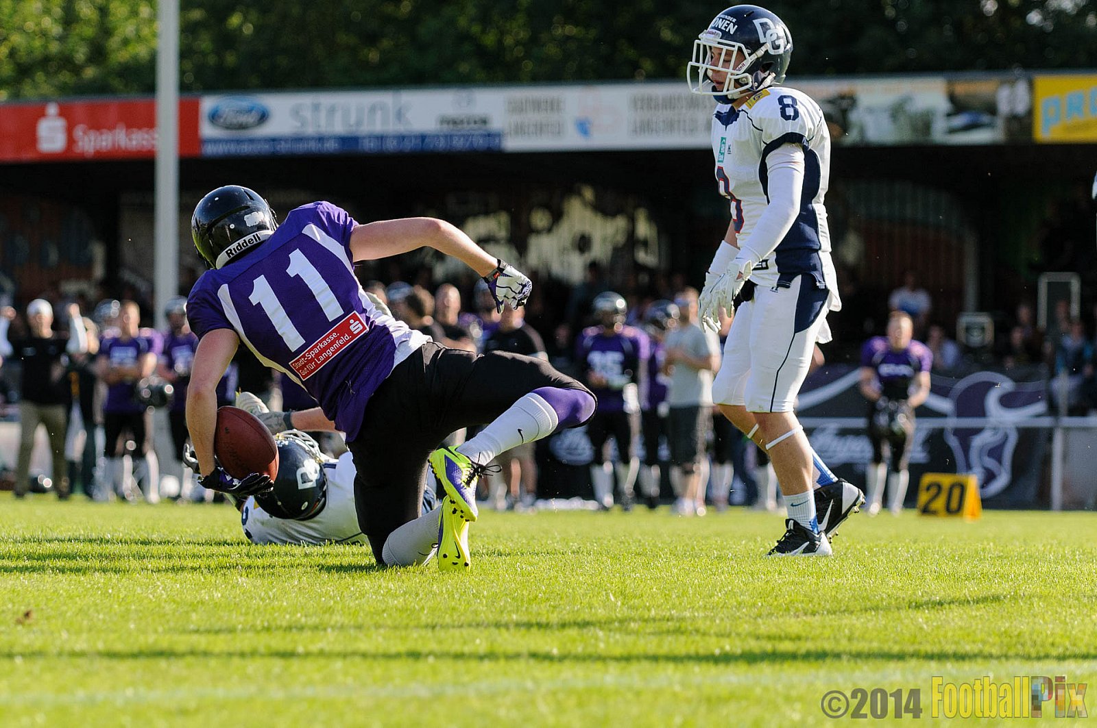 Langenfeld Longhorns vs. Dortmund Giants - 24.05.2014 Langenfeld Longhorns vs. Dortmund Giants (48:7) 