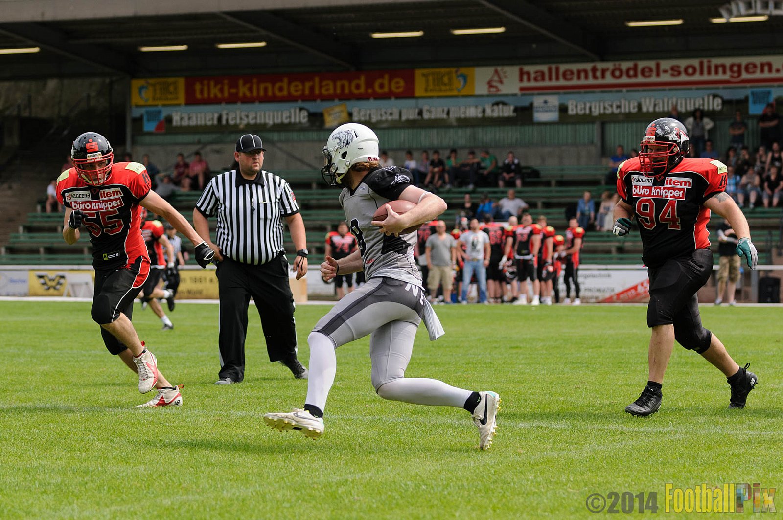 Solingen Paladins vs. Mönchengladbach Wolfpack - 25.05.2014 Solingen Paladins vs. Mönchengladbach Wolfpack (21:6)