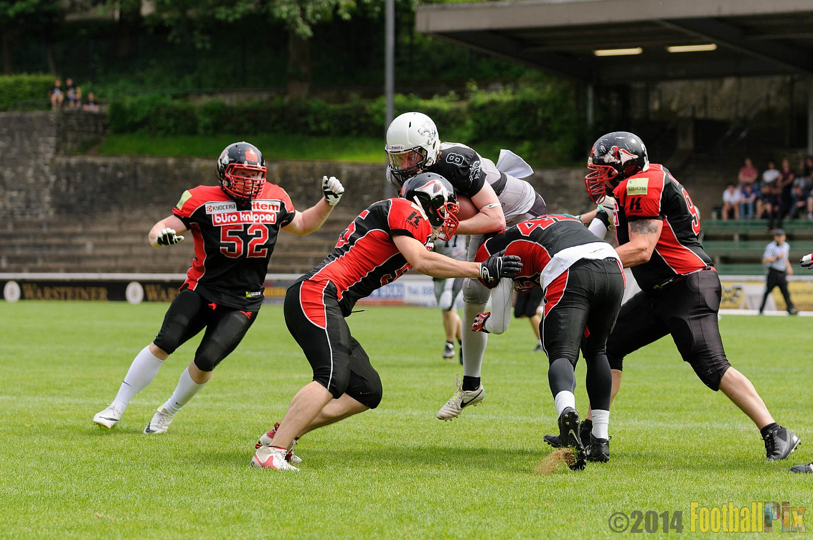 Solingen Paladins vs. Mönchengladbach Wolfpack - 25.05.2014 Solingen Paladins vs. Mönchengladbach Wolfpack (21:6)