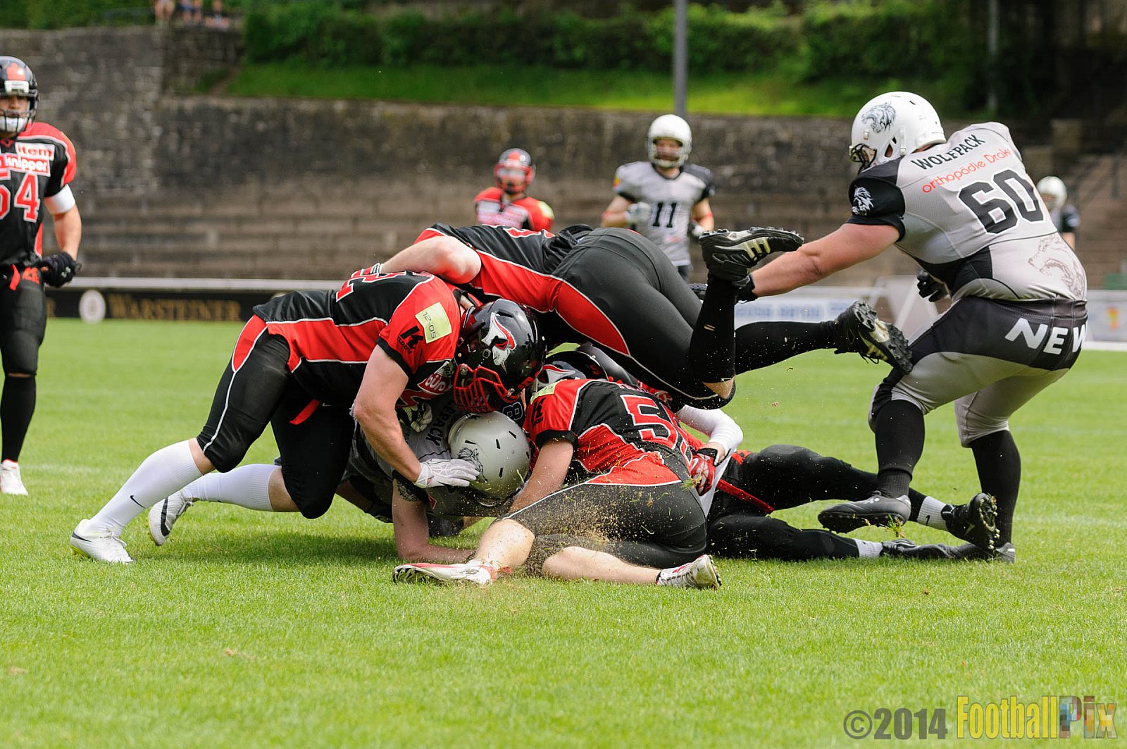 Solingen Paladins vs. Mönchengladbach Wolfpack - 25.05.2014 Solingen Paladins vs. Mönchengladbach Wolfpack (21:6)