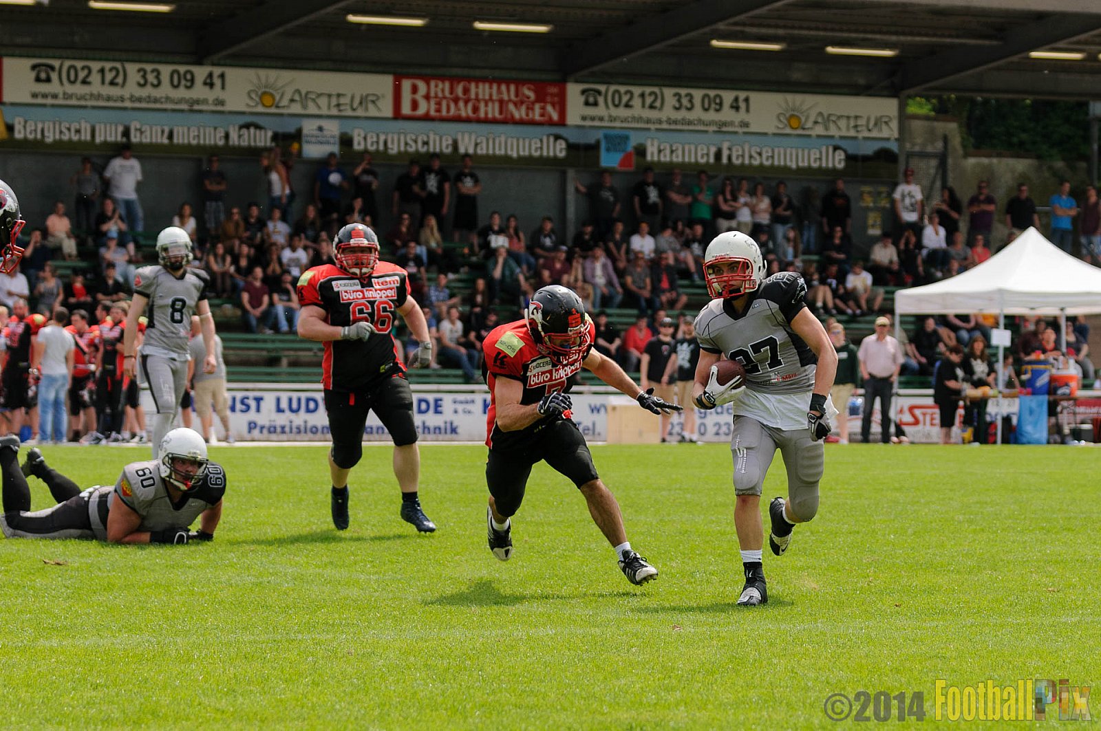 Solingen Paladins vs. Mönchengladbach Wolfpack - 25.05.2014 Solingen Paladins vs. Mönchengladbach Wolfpack (21:6)