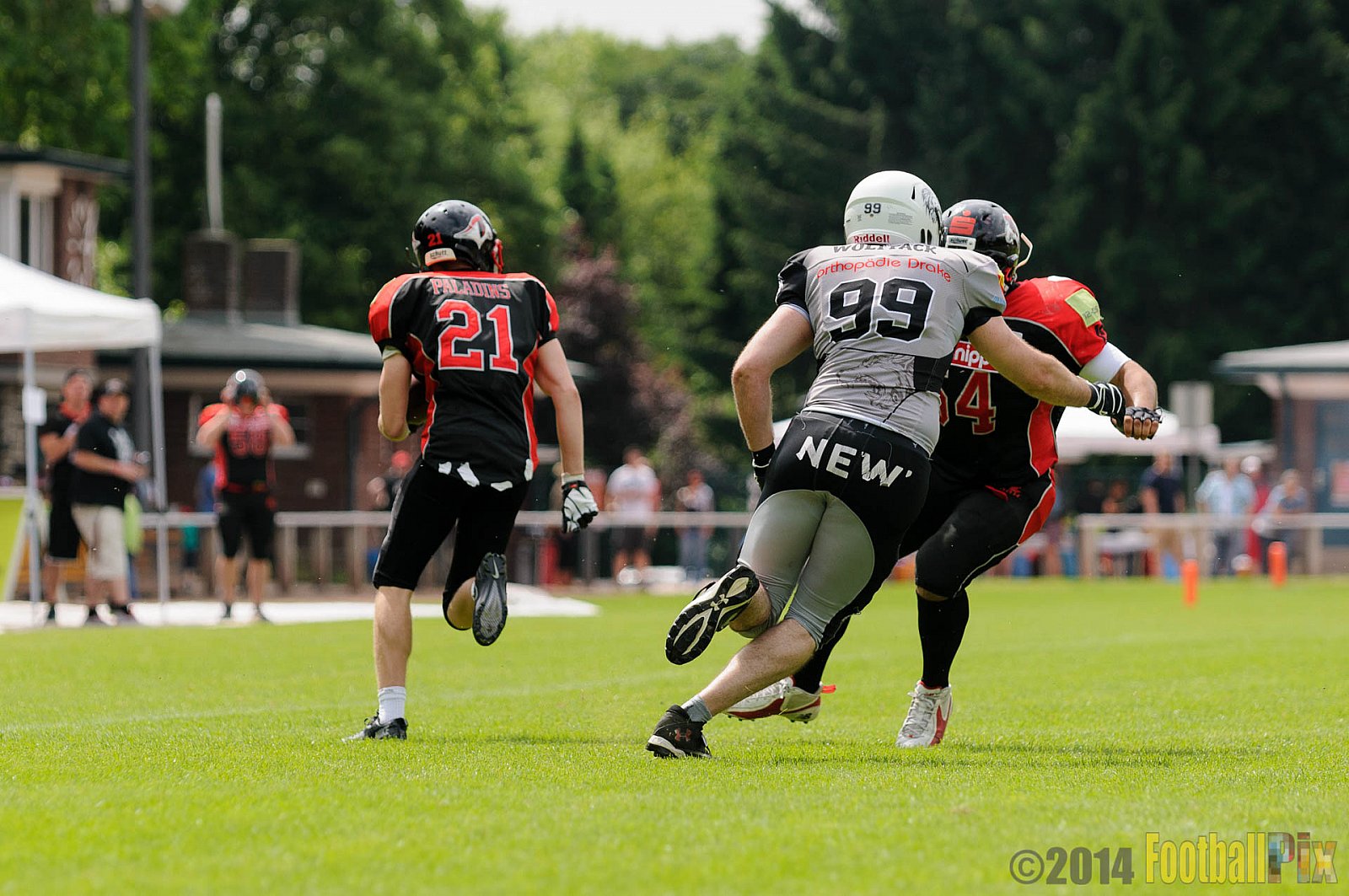 Solingen Paladins vs. Mönchengladbach Wolfpack - 25.05.2014 Solingen Paladins vs. Mönchengladbach Wolfpack (21:6)