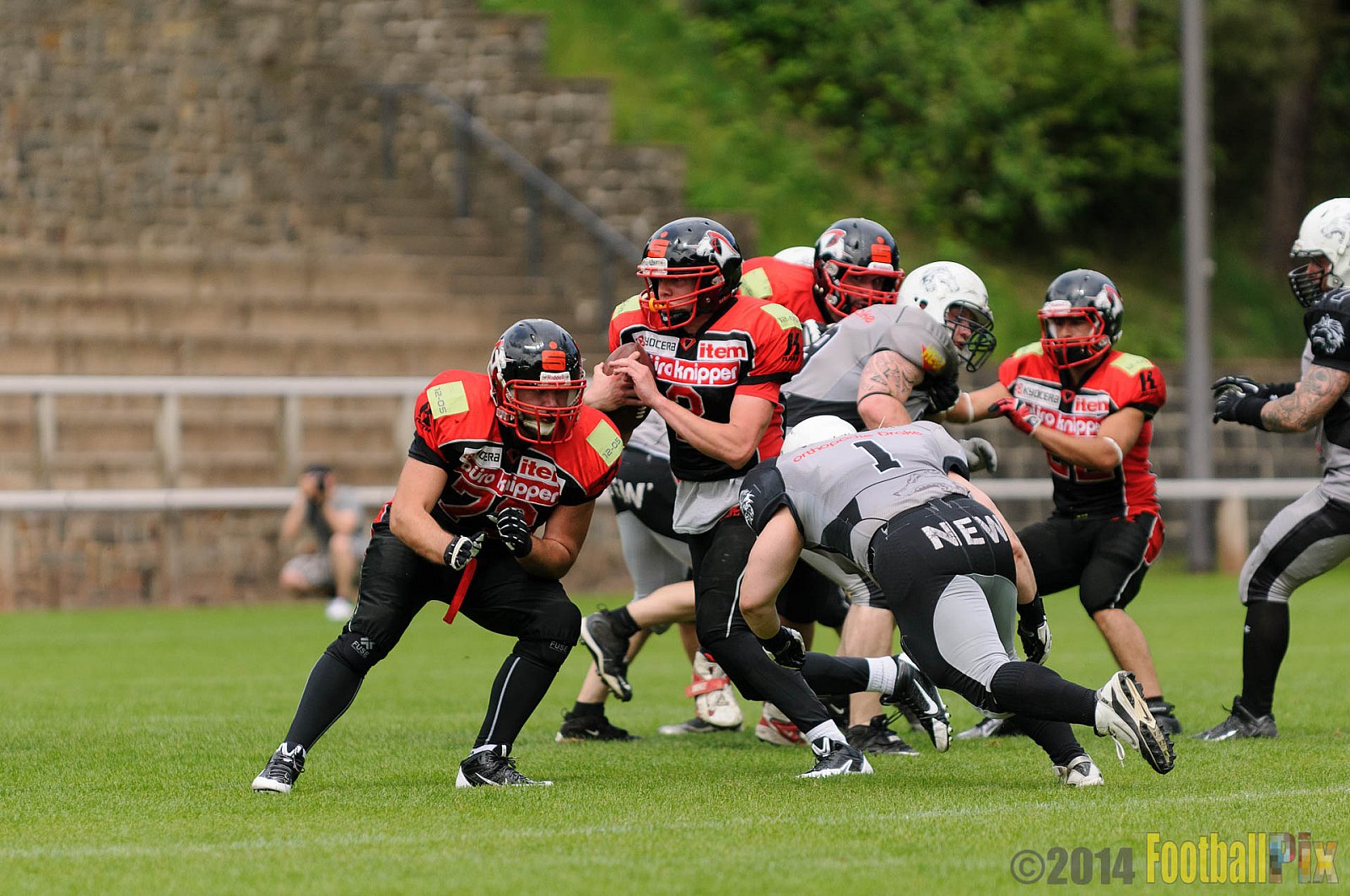 Solingen Paladins vs. Mönchengladbach Wolfpack - 25.05.2014 Solingen Paladins vs. Mönchengladbach Wolfpack (21:6)