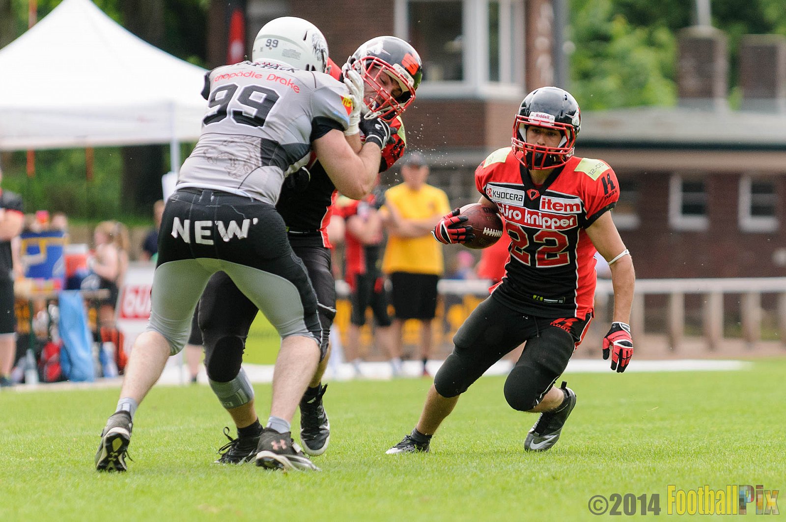 Solingen Paladins vs. Mönchengladbach Wolfpack - 25.05.2014 Solingen Paladins vs. Mönchengladbach Wolfpack (21:6)