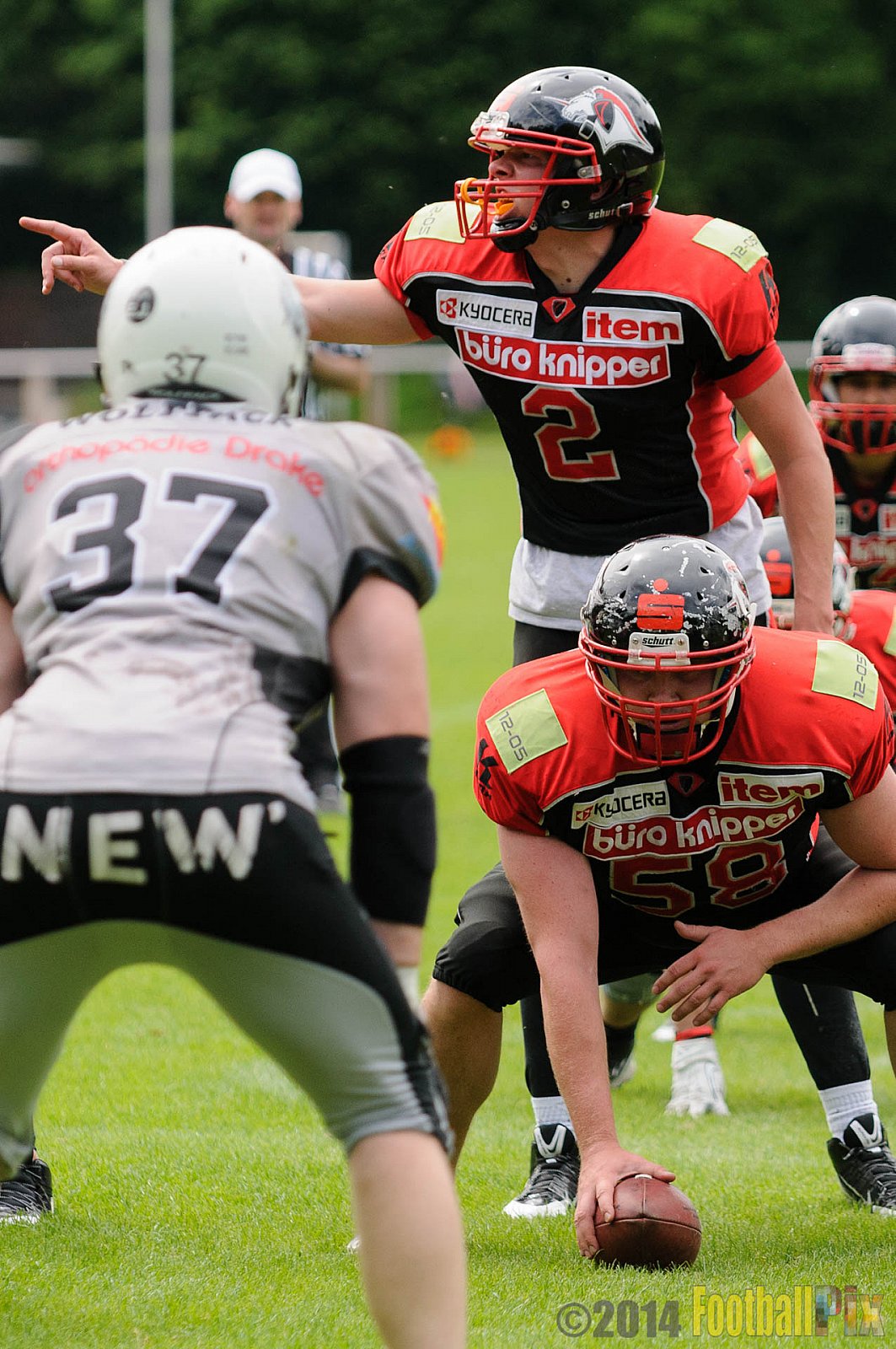 Solingen Paladins vs. Mönchengladbach Wolfpack - 25.05.2014 Solingen Paladins vs. Mönchengladbach Wolfpack (21:6)